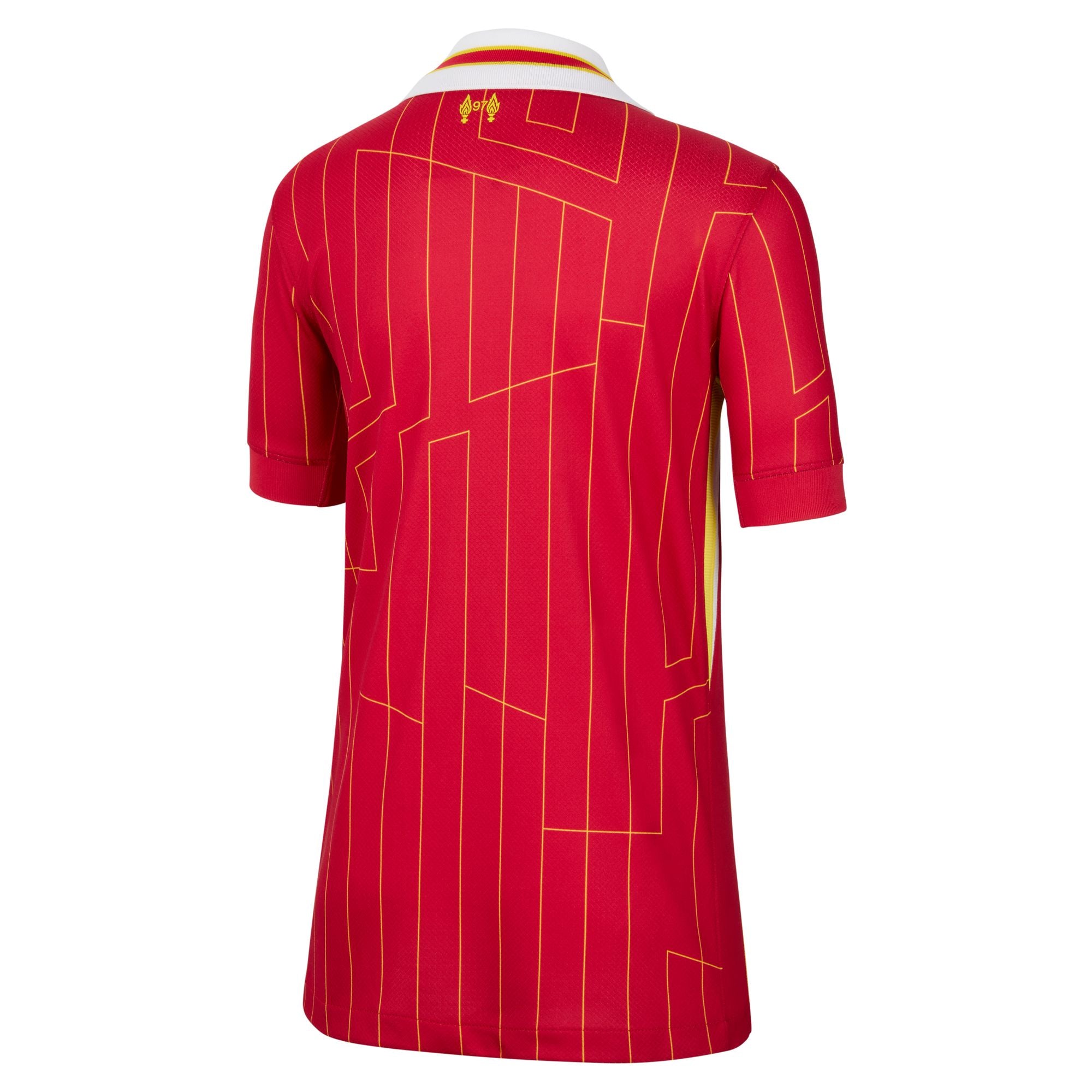 Nike Liverpool FC 2024/25 Stadium Home Big Kids' Dri-FIT Soccer Replica Jersey - FN9154-688-NIKE by Nike | Available at Niky's Sports
