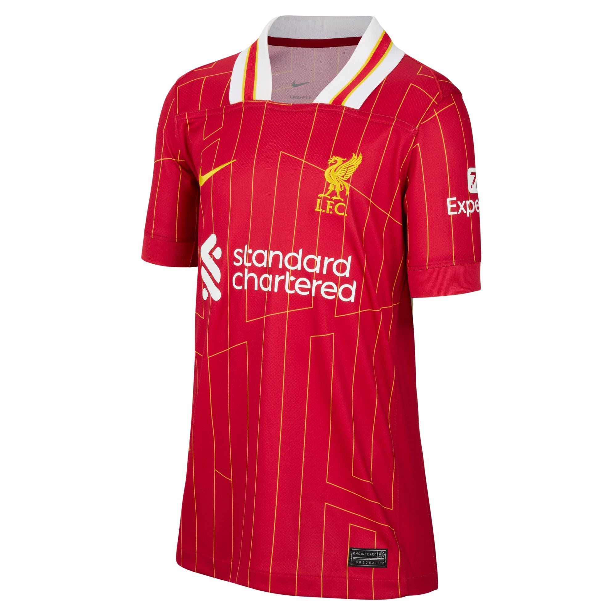 Nike Liverpool FC 2024/25 Stadium Home Big Kids' Dri-FIT Soccer Replic