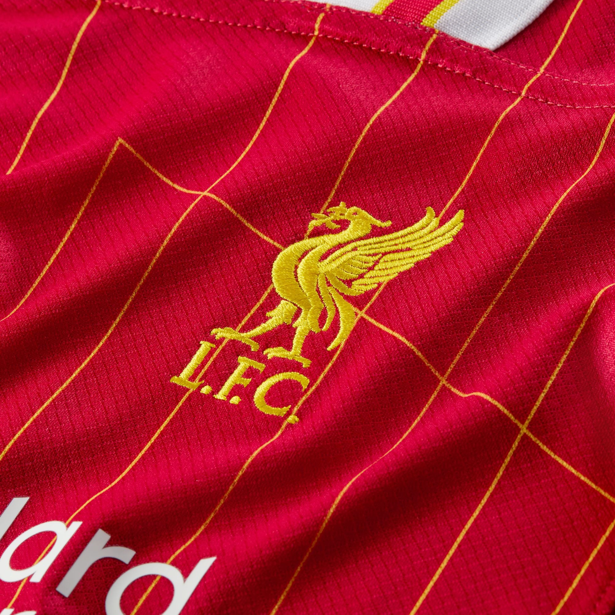 Nike Liverpool FC 2024/25 Stadium Home Big Kids' Dri-FIT Soccer Replica Jersey - FN9154-688-NIKE by Nike | Available at Niky's Sports