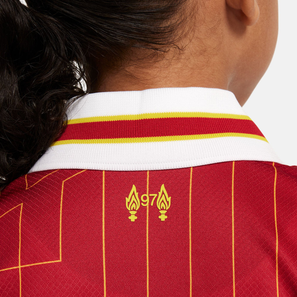 Nike Liverpool FC 2024 Stadium Home Little Kids' Soccer Replica 3-Piece Kit - FN9234-688-NIKE by Nike | Available at Niky's Sports