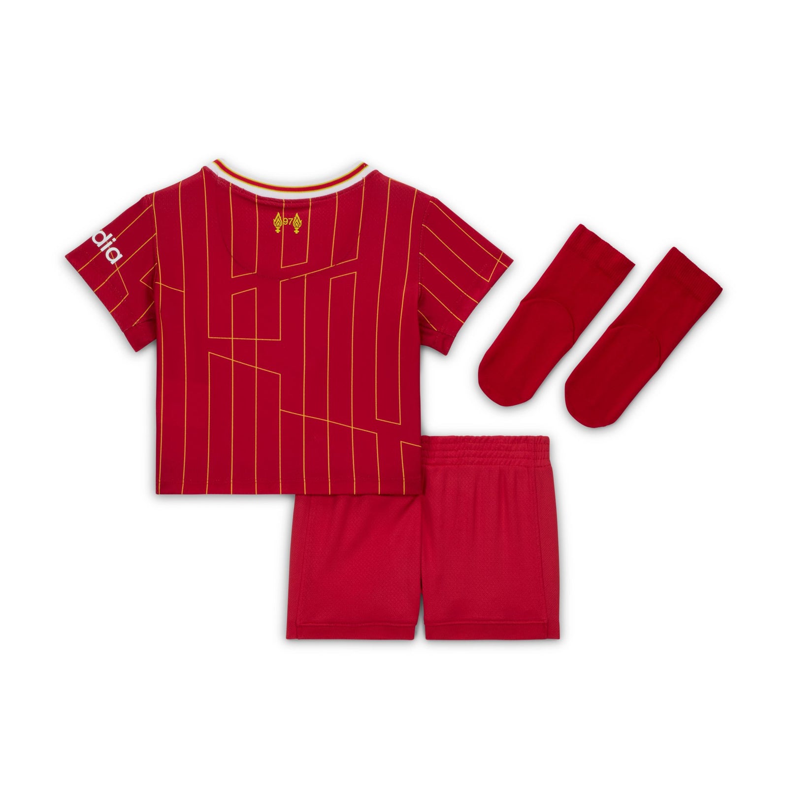Nike Liverpool FC 2024 Stadium Home Baby/Toddler Soccer Replica 3-Piece Kit - FN9244-688-NIKE by Nike | Available at Niky's Sports