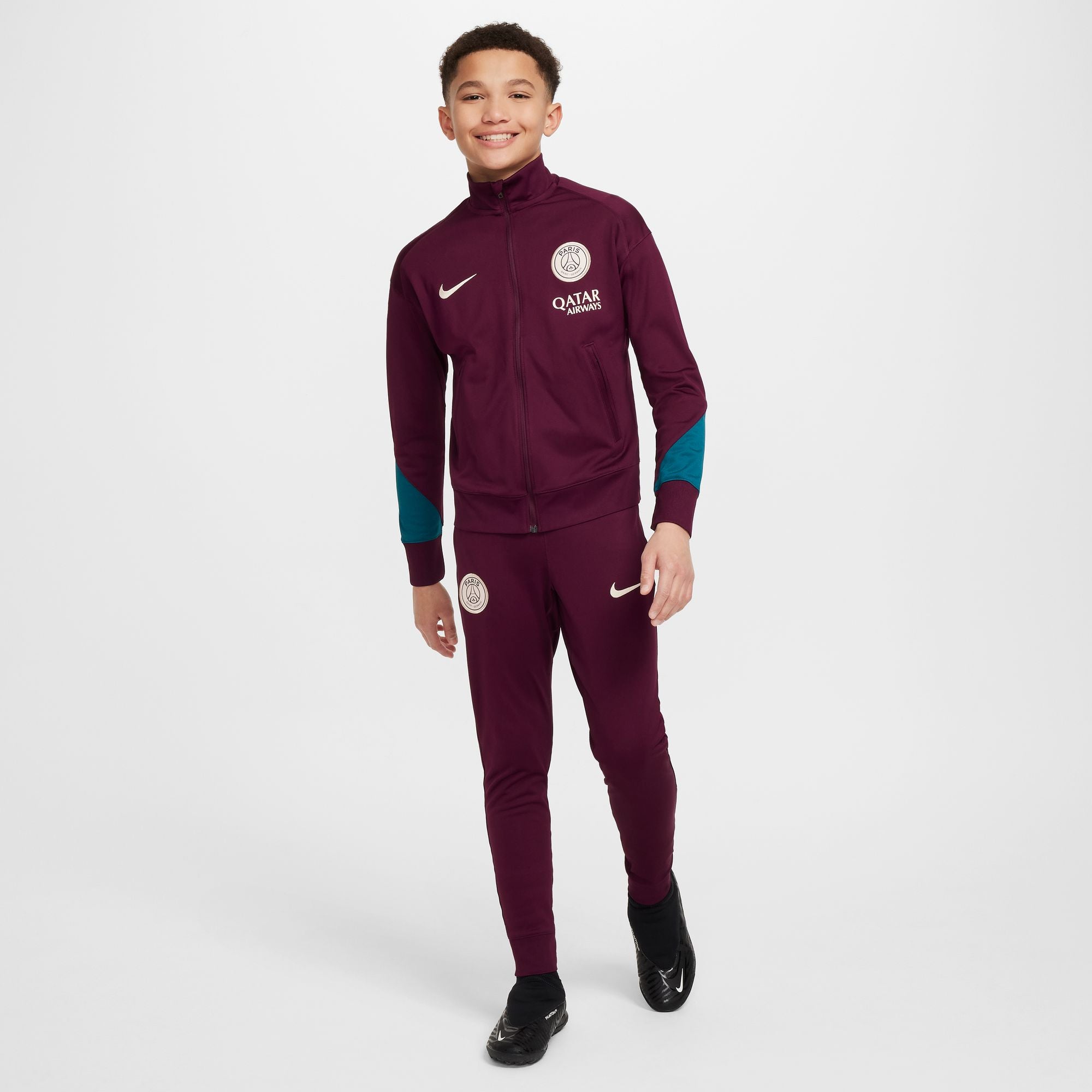 Nike Paris Saint-Germain Strike Big Kids' Dri-FIT Soccer Knit Tracksuit