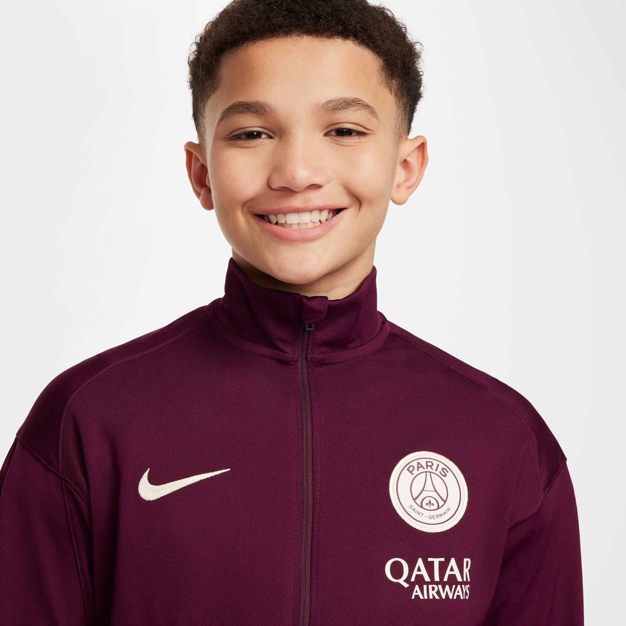 Nike Paris Saint-Germain Strike Big Kids' Dri-FIT Soccer Knit Tracksuit