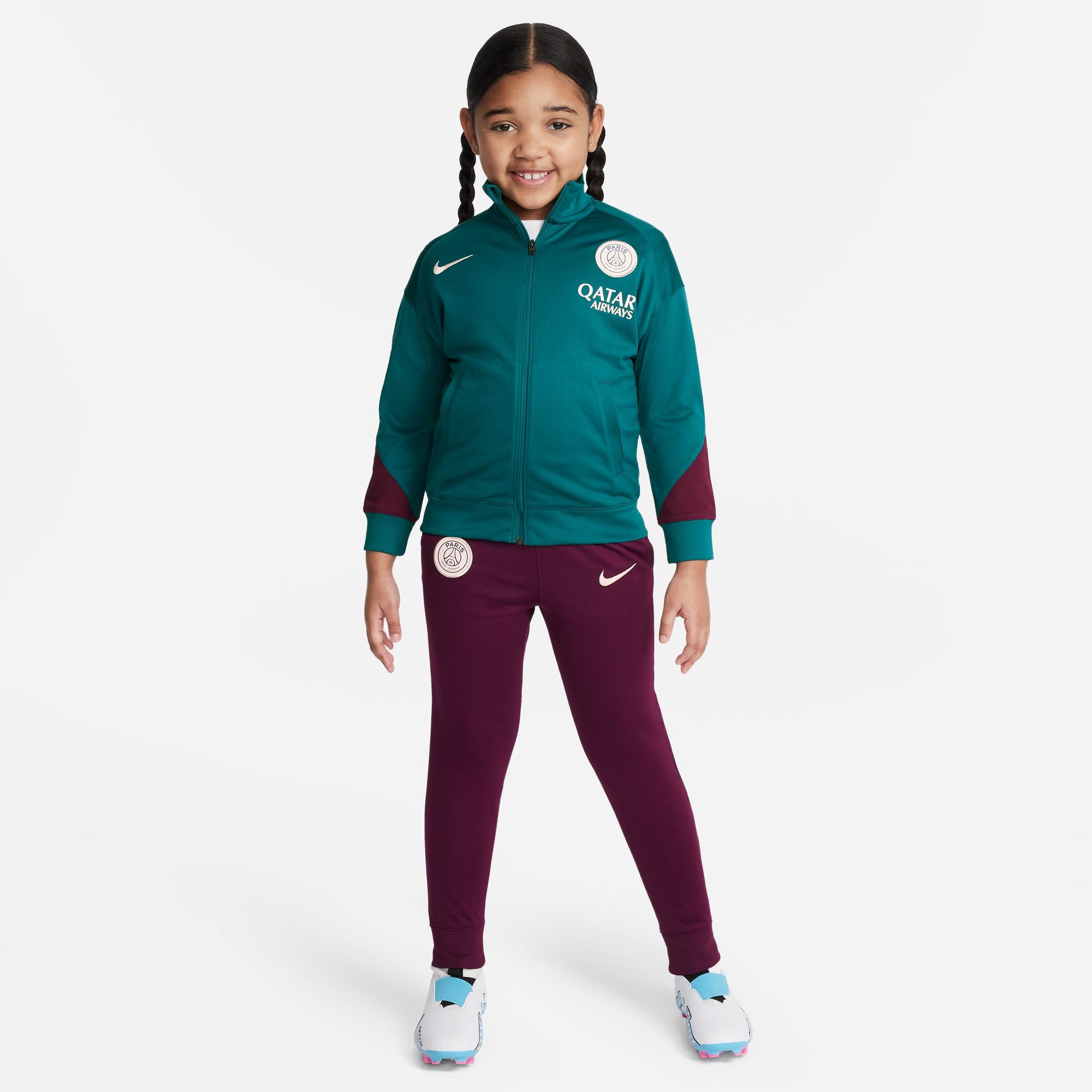 Nike Paris Saint-Germain Strike Little Kids' Dri-FIT Soccer Knit Track