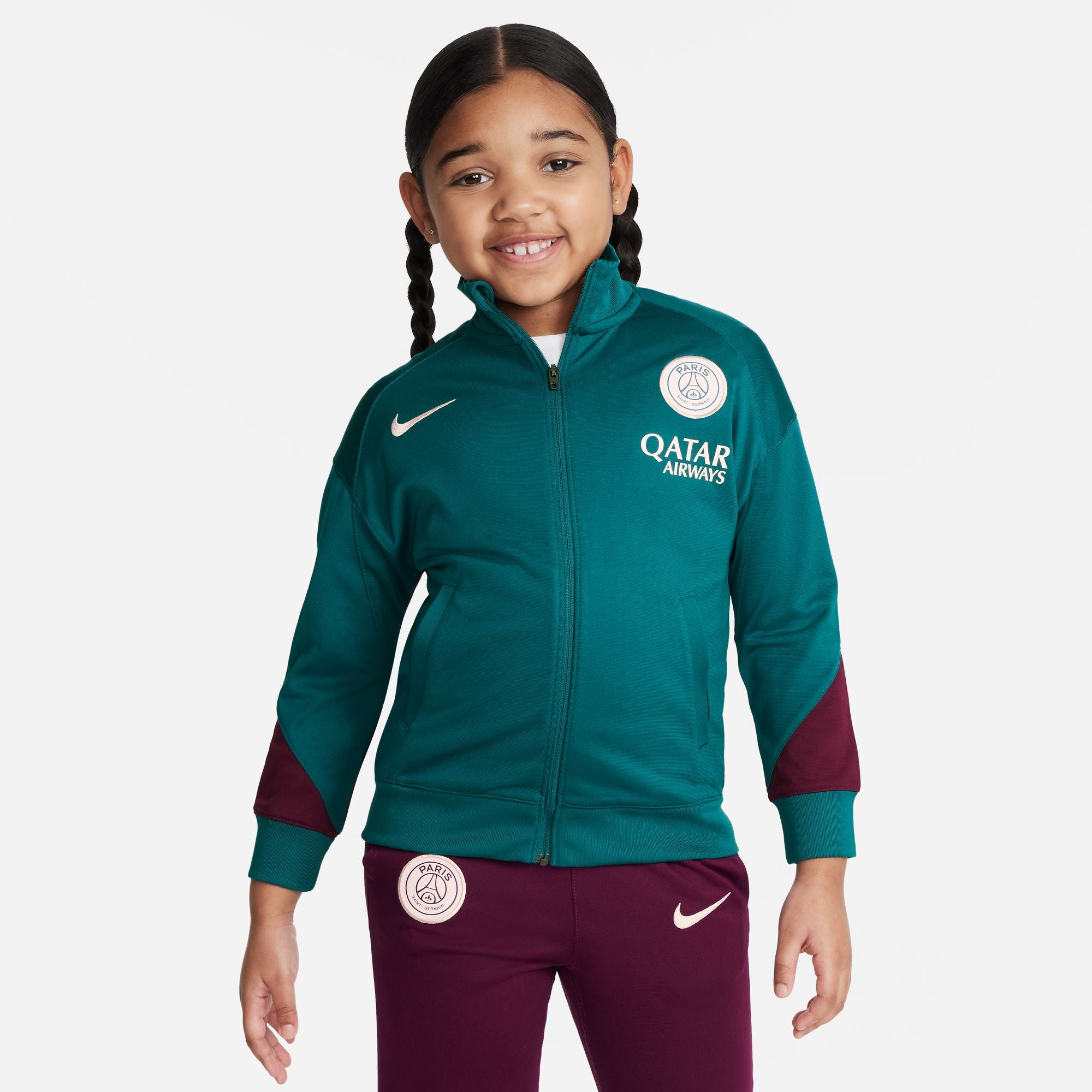 Nike Paris Saint-Germain Strike Little Kids' Dri-FIT Soccer Knit Track