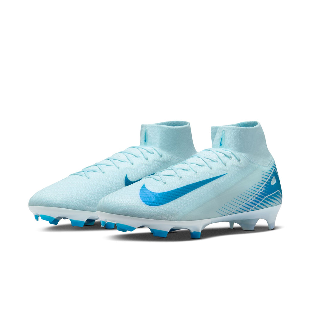 Nike Mercurial Superfly 10 Elite FG High-Top Soccer Cleats - FQ1454-400-NIKE by Nike | Available at Niky's Sports