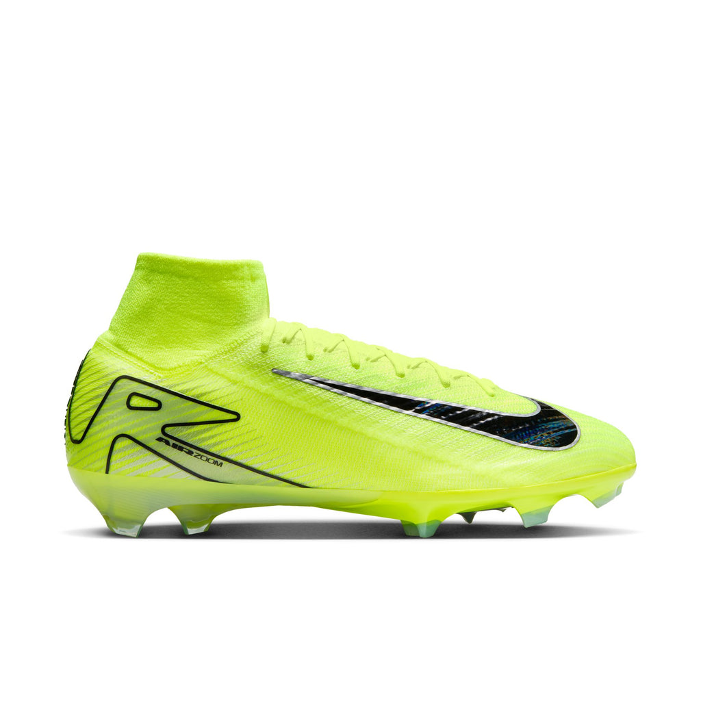Nike Mercurial Superfly 10 Elite FG High-Top Soccer Cleats - Mad Voltage Pack - FQ1454-700-NIKE by Nike | Available at Niky's Sports