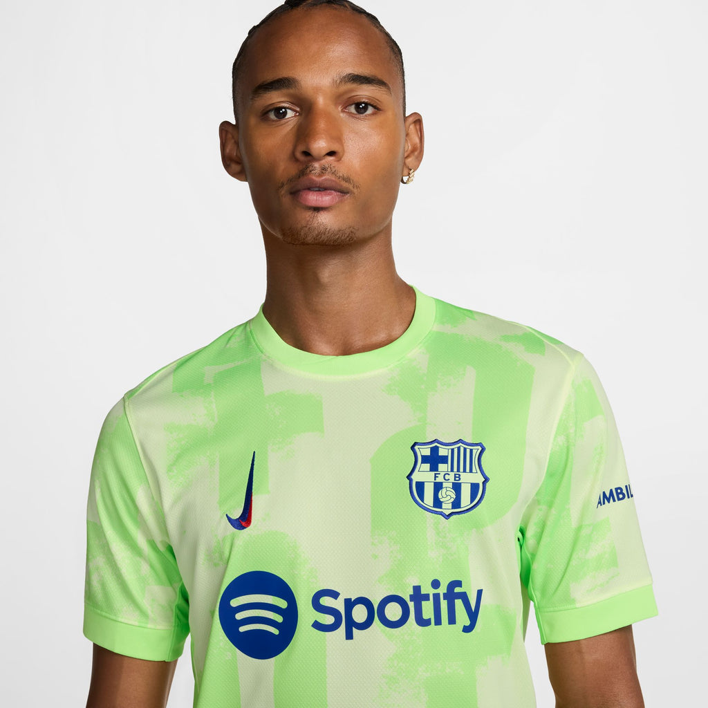 Nike FC Barcelona 2024/25 Stadium Third Men's Dri-FIT Soccer Replica Jersey - FQ2022-702-NIKE by Nike | Available at Niky's Sports