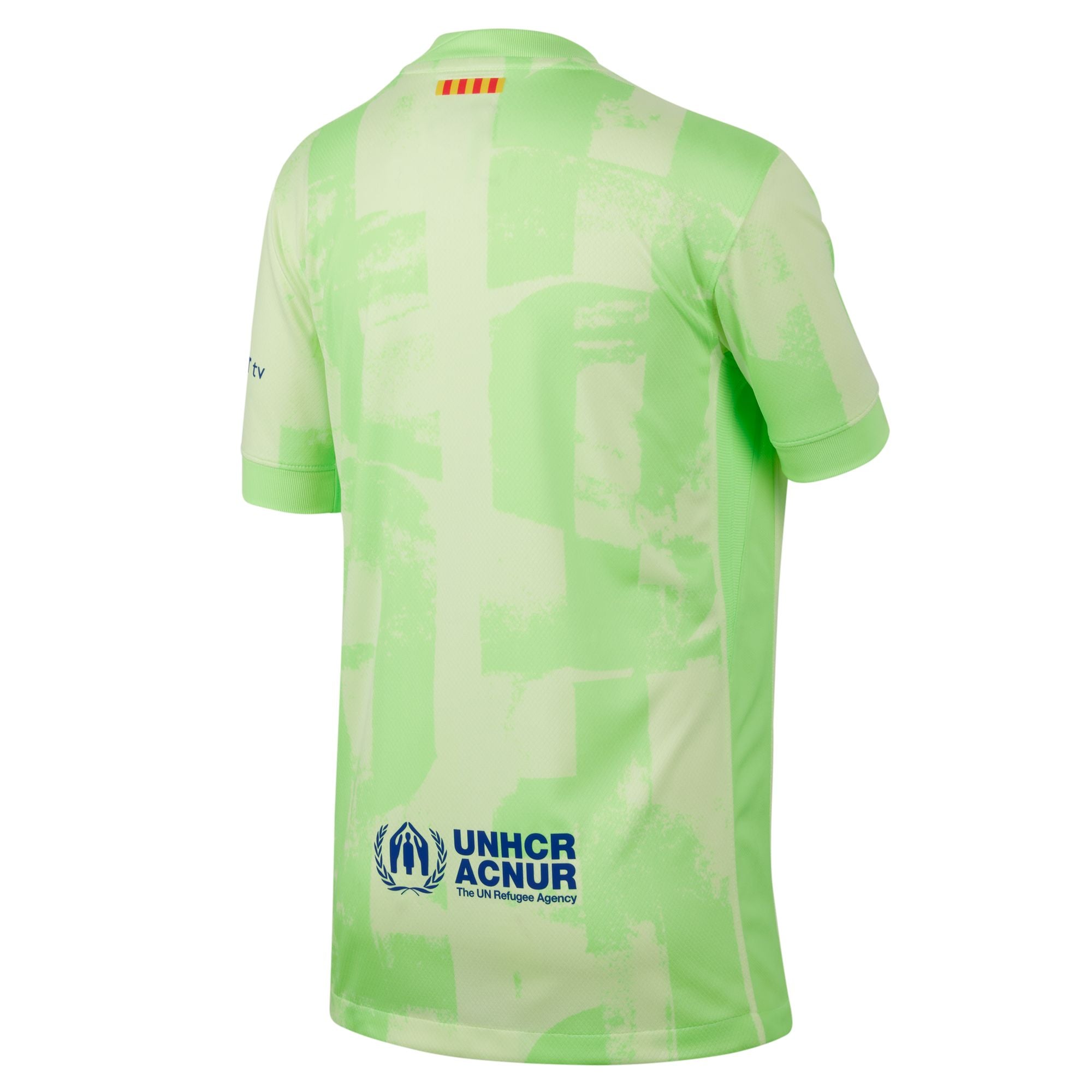Nike FC Barcelona 2024/25 Stadium Third Big Kids' Dri-FIT Soccer Replica Jersey - FQ2251-702-NIKE by Nike | Available at Niky's Sports