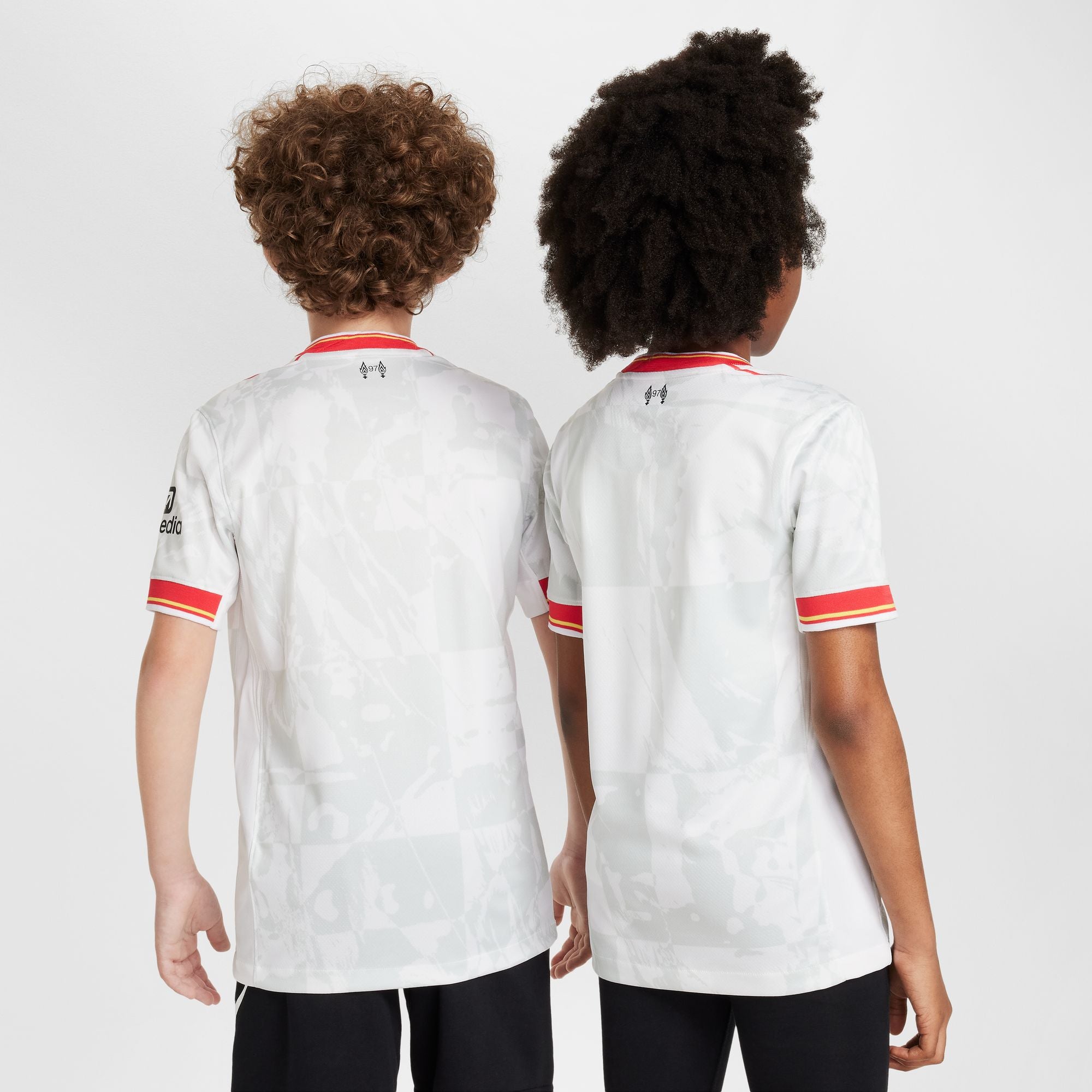 Nike Liverpool FC 2024/25 Stadium Third Big Kids' Dri-FIT Soccer Replica Jersey - FQ2253-101-NIKE by Nike | Available at Niky's Sports