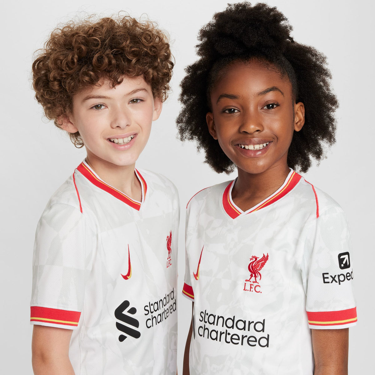 Nike Liverpool FC 2024/25 Stadium Third Big Kids' Dri-FIT Soccer Replica Jersey - FQ2253-101-NIKE by Nike | Available at Niky's Sports