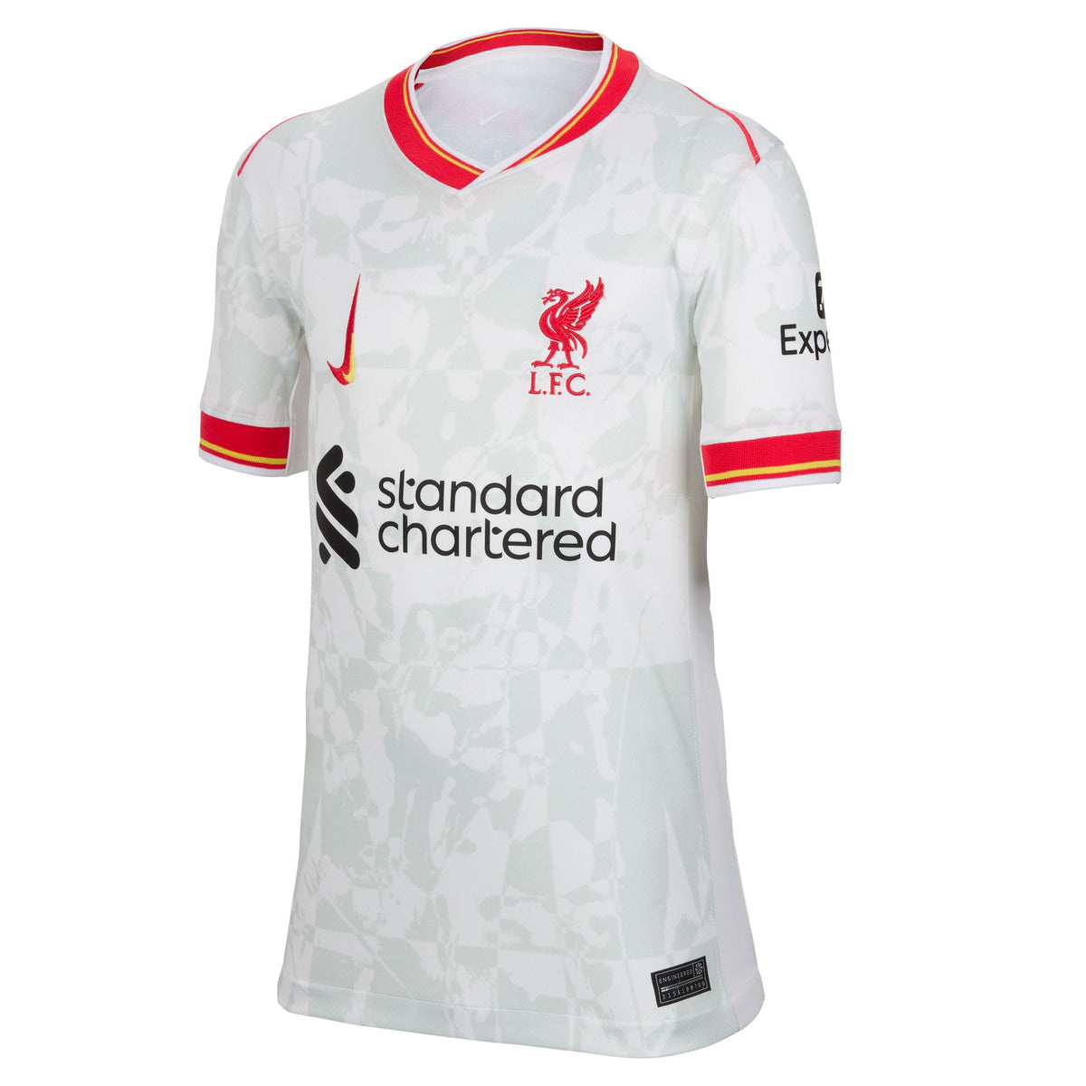 Nike Liverpool FC 2024/25 Stadium Third Big Kids' Dri-FIT Soccer Replica Jersey - FQ2253-101-NIKE by Nike | Available at Niky's Sports