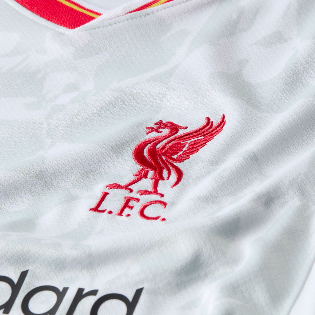 Nike Liverpool FC 2024/25 Stadium Third Big Kids' Dri-FIT Soccer Replica Jersey - FQ2253-101-NIKE by Nike | Available at Niky's Sports