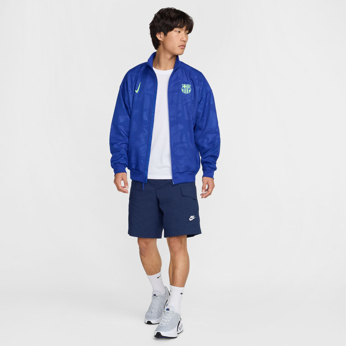 Nike FC Barcelona Strike Third Men's Dri-FIT Soccer Anthem Jacket - FQ2597-417-NIKE by Nike | Available at Niky's Sports