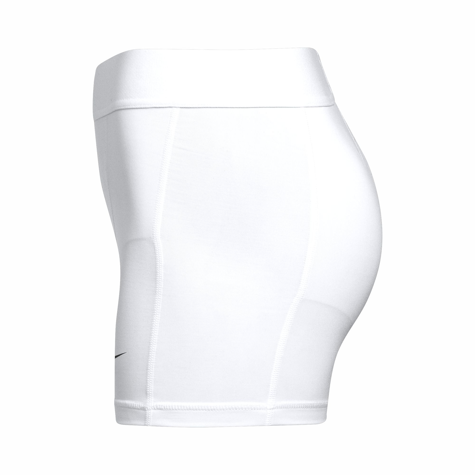 white nike biker shorts women's