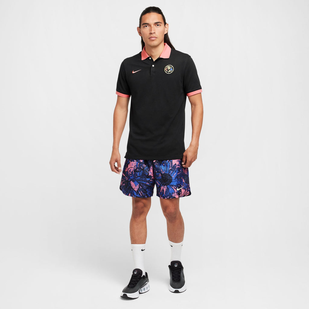 Nike Club America Polo Slim 2.0 - FQ3048-010-NIKE by Nike | Available at Niky's Sports