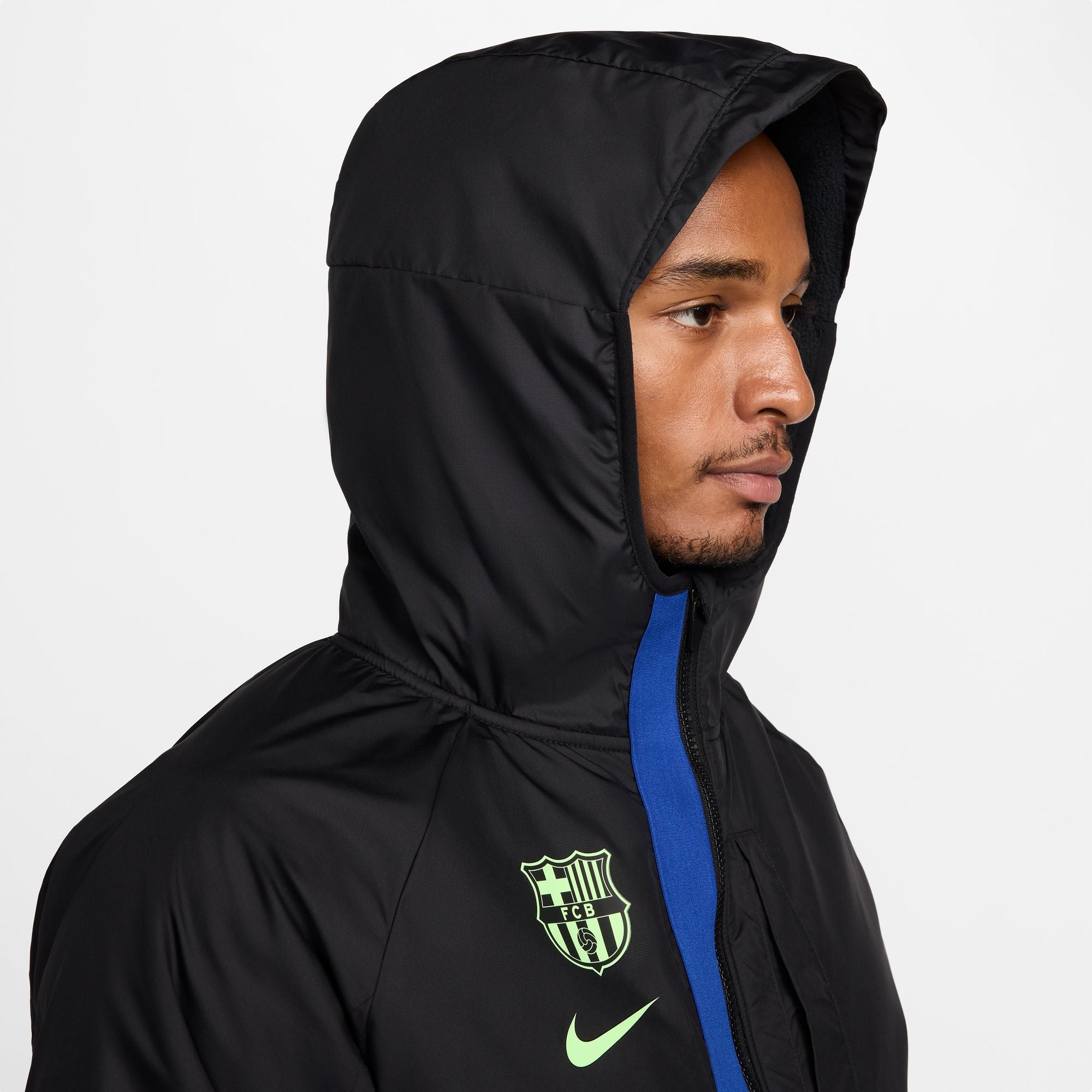 Nike FC Barcelona AWF Third Men's Soccer Winterized Jacket