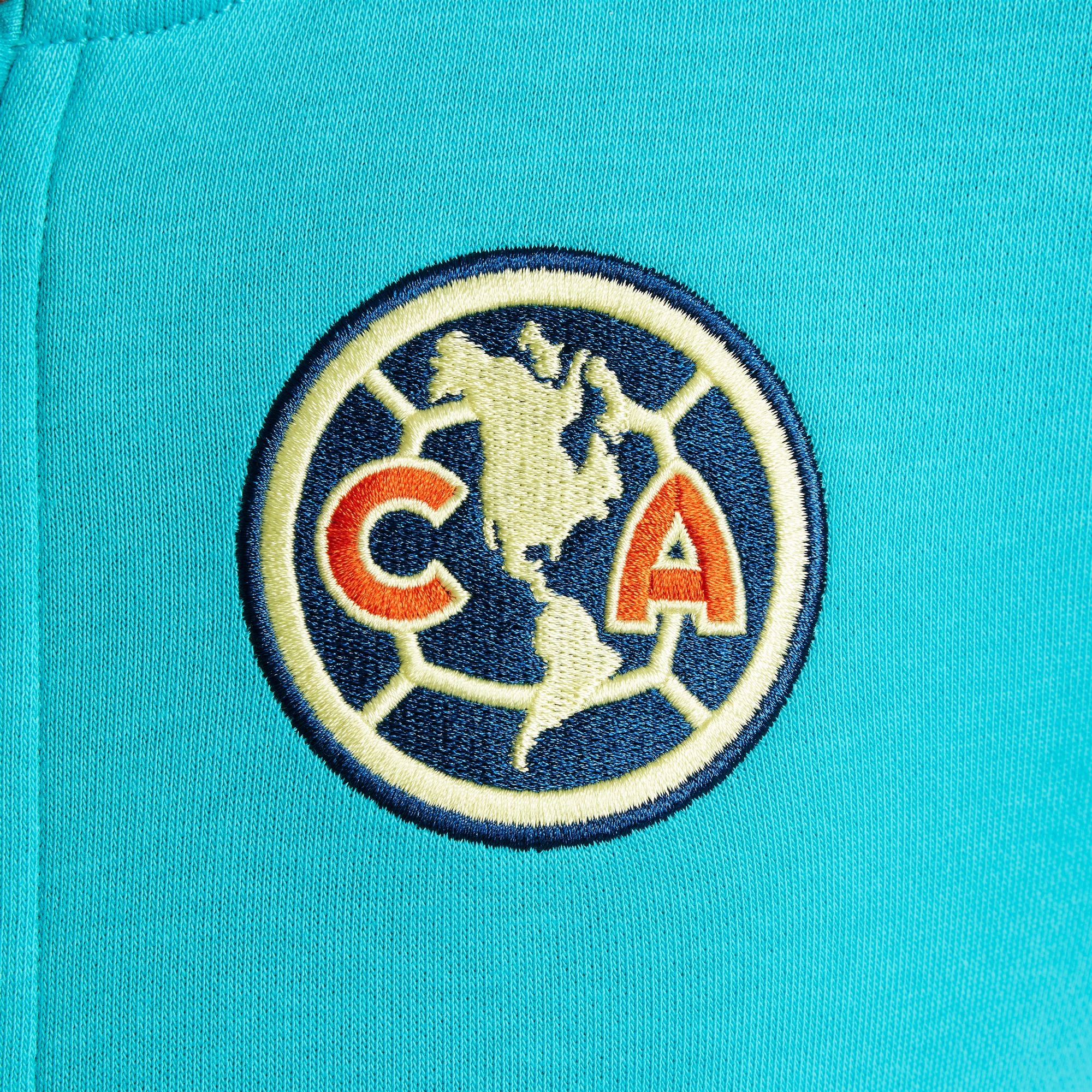 Nike Club America Club Big Kids' (Boys') Soccer Full-Zip French Terry Hoodie