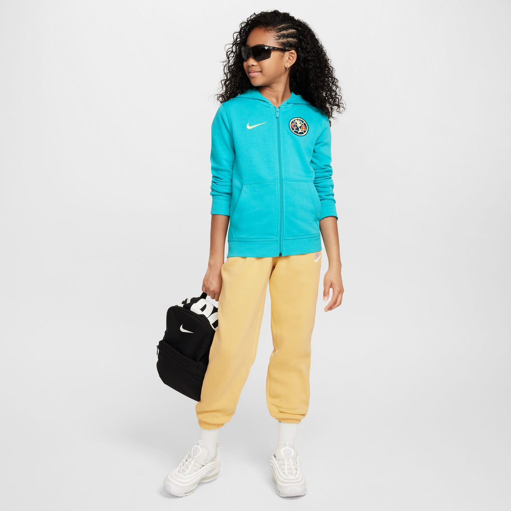 Nike Club America Club Big Kids' (Boys') Soccer Full-Zip French Terry Hoodie