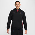 Nike FC Barcelona Standard Issue Away Men's Dri-FIT Soccer Pullover Hoodie - FQ3216-010-NIKE by Nike | Available at Niky's Sports