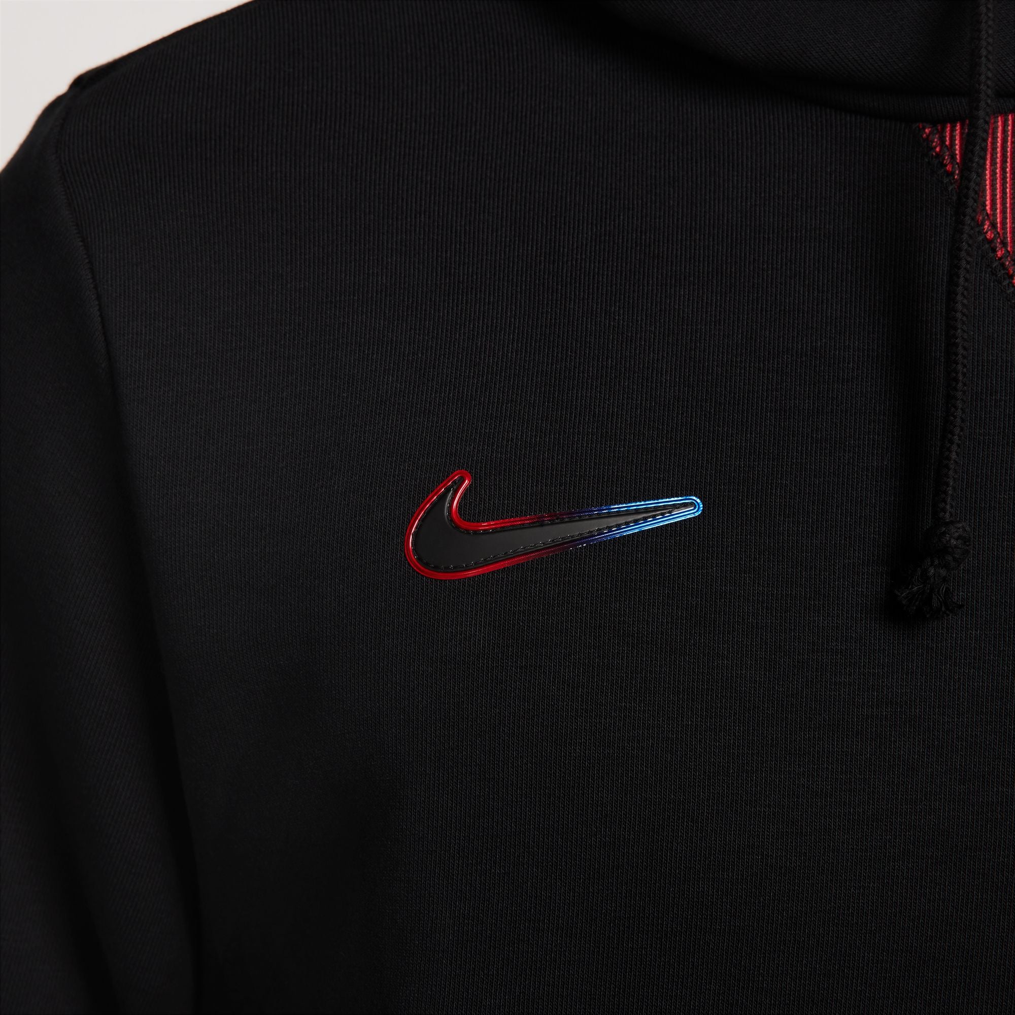 Nike FC Barcelona Standard Issue Away Men's Dri-FIT Soccer Pullover Hoodie - FQ3216-010-NIKE by Nike | Available at Niky's Sports