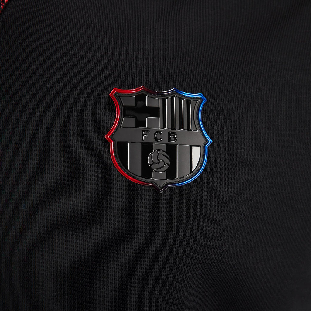 Nike FC Barcelona Standard Issue Away Men's Dri-FIT Soccer Pullover Hoodie - FQ3216-010-NIKE by Nike | Available at Niky's Sports