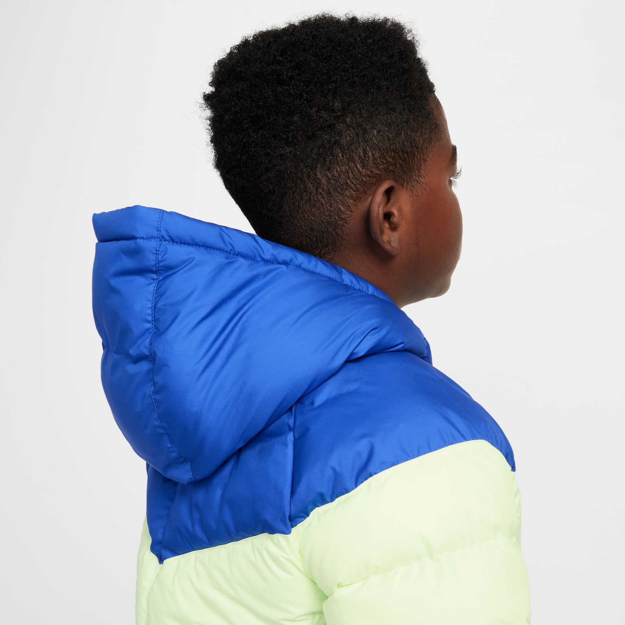 Nike FC Barcelona Third Big Kids' Soccer Synthetic-Fill Hooded Jacket - FQ3423-417-NIKE by Nike | Available at Niky's Sports