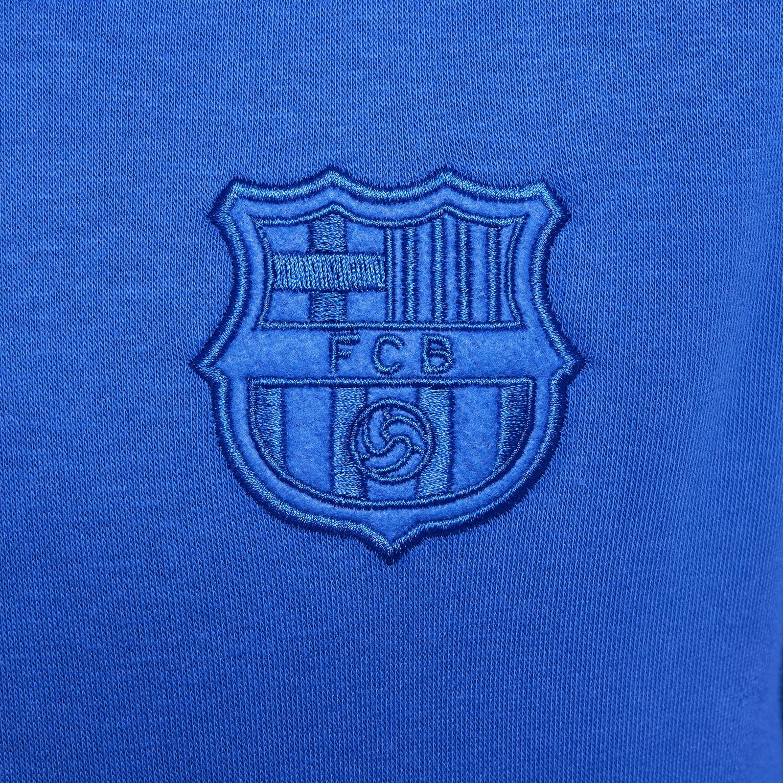 Nike FC Barcelona Club Third Big Kids' (Boys') Soccer Pullover Hoodie - FQ3449-405-NIKE by Nike | Available at Niky's Sports