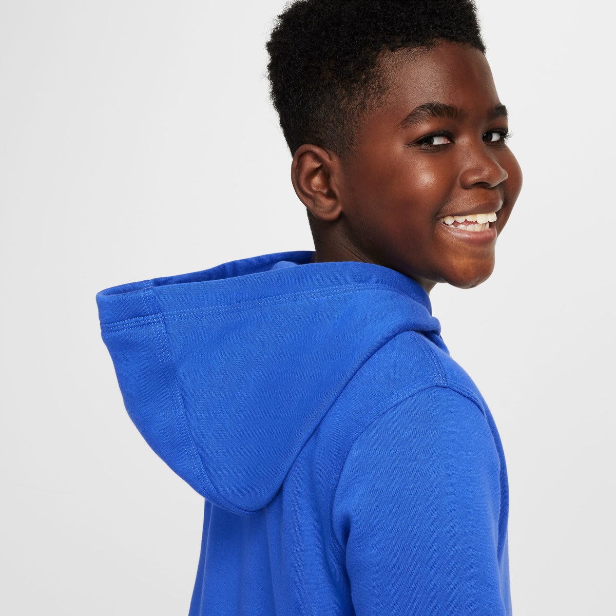 Nike FC Barcelona Club Third Big Kids' (Boys') Soccer Pullover Hoodie - FQ3449-405-NIKE by Nike | Available at Niky's Sports