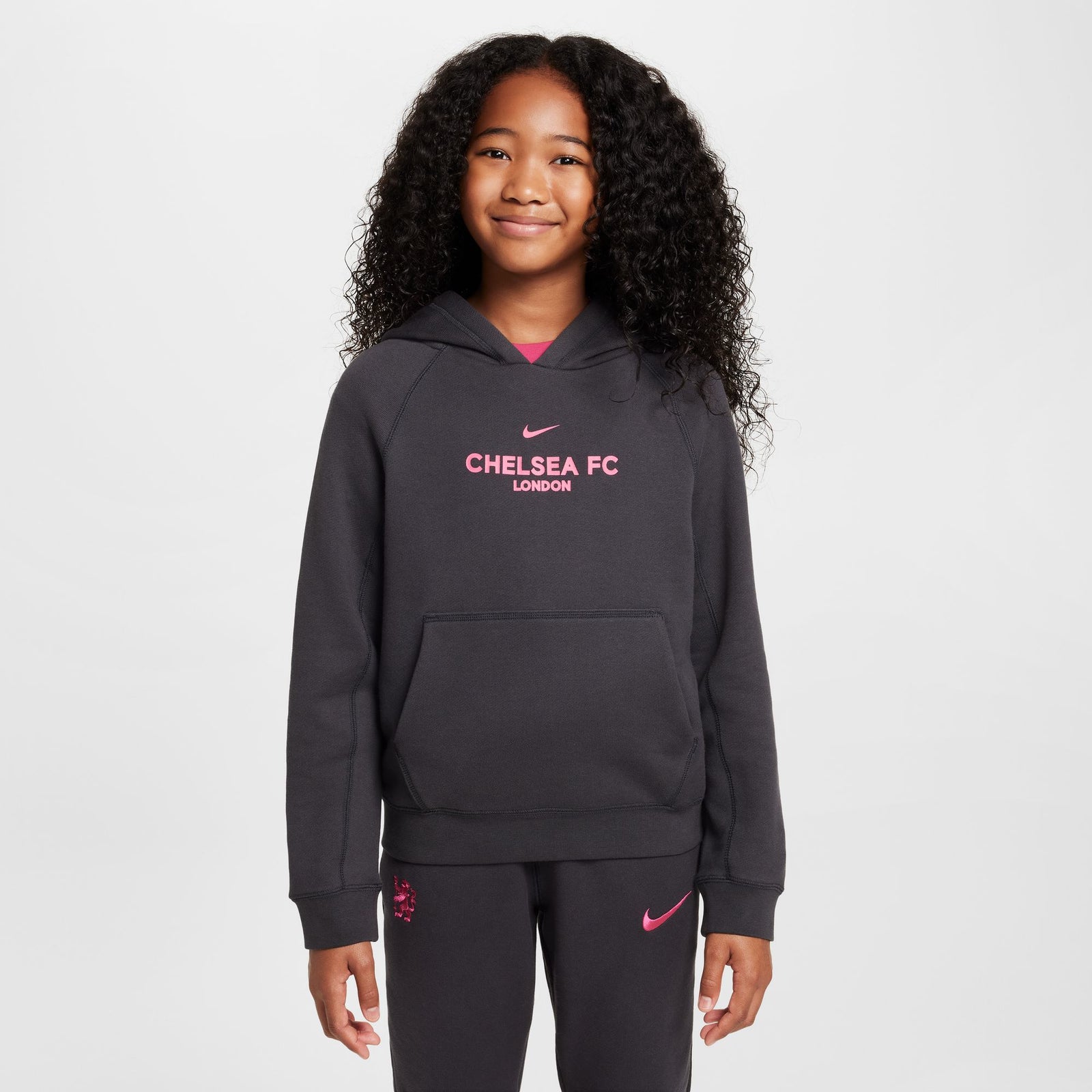 Nike Chelsea FC Third Big Kids' Soccer Pullover Hoodie - FQ3468-060-NIKE by Nike | Available at Niky's Sports