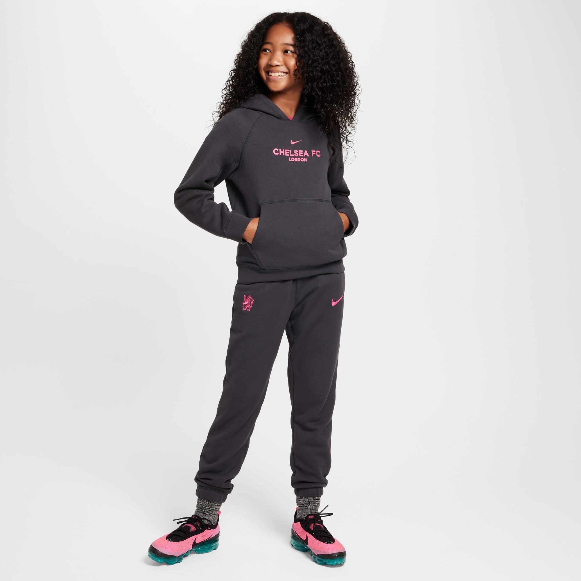 Nike Chelsea FC Third Big Kids' Soccer Pullover Hoodie
