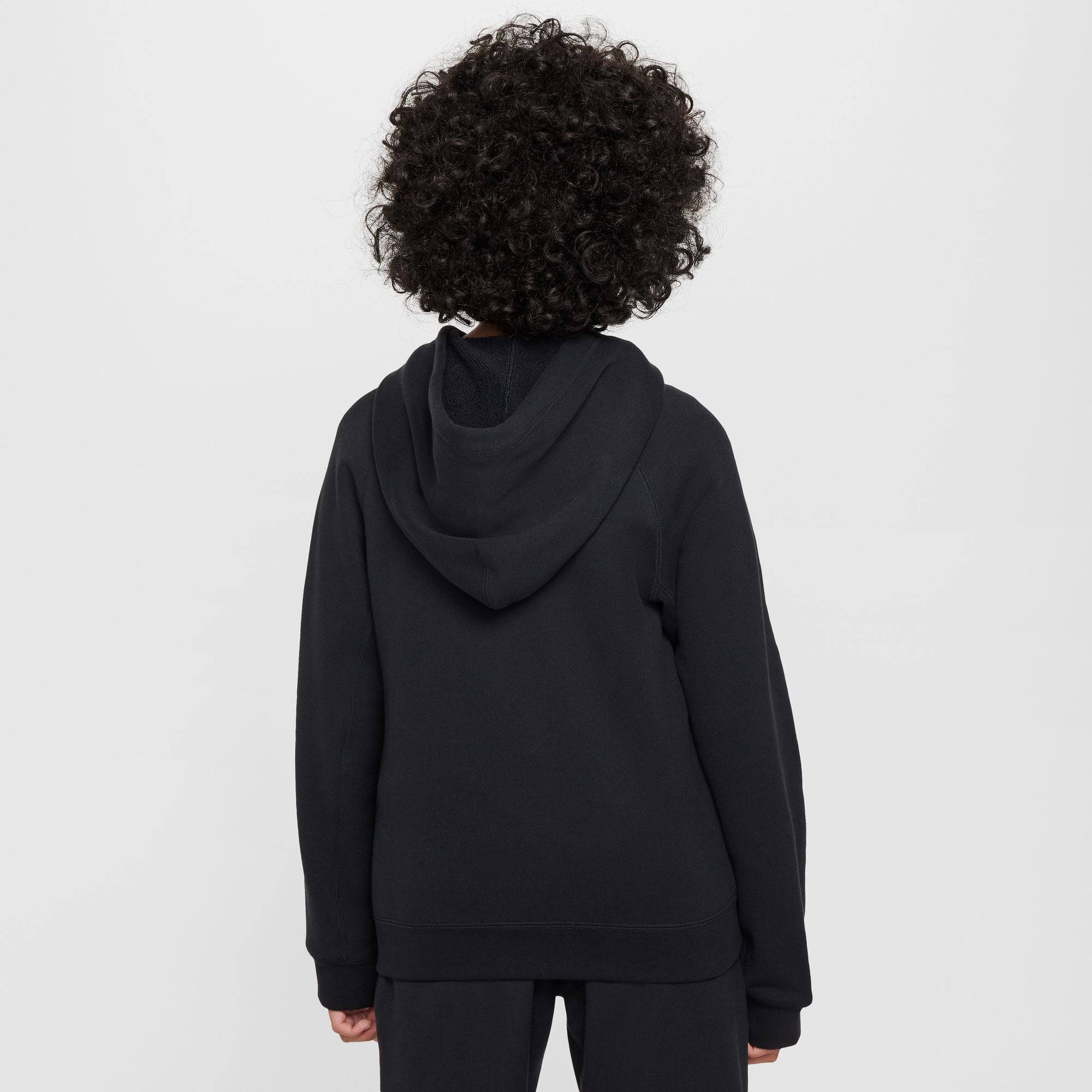 NIKE FC BARCELONA BIG KIDS' FLEECE PULLOVER HOODIE - FQ3469-010-NIKE by Nike | Available at Niky's Sports
