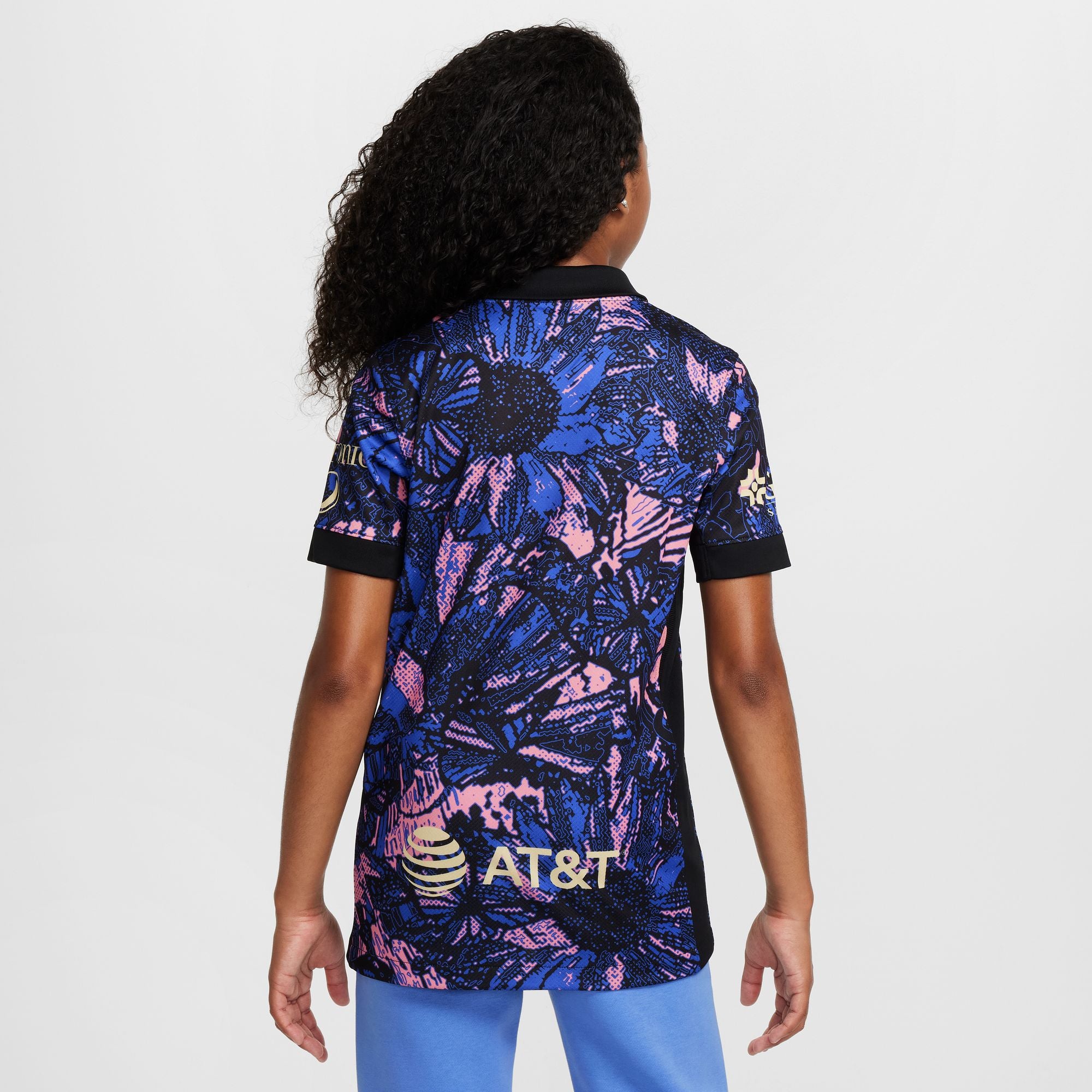 Nike Club America 2024/25 Stadium Third Big Kids' Dri-FIT Soccer Replica Jersey - FQ4525-434-NIKE by Nike | Available at Niky's Sports