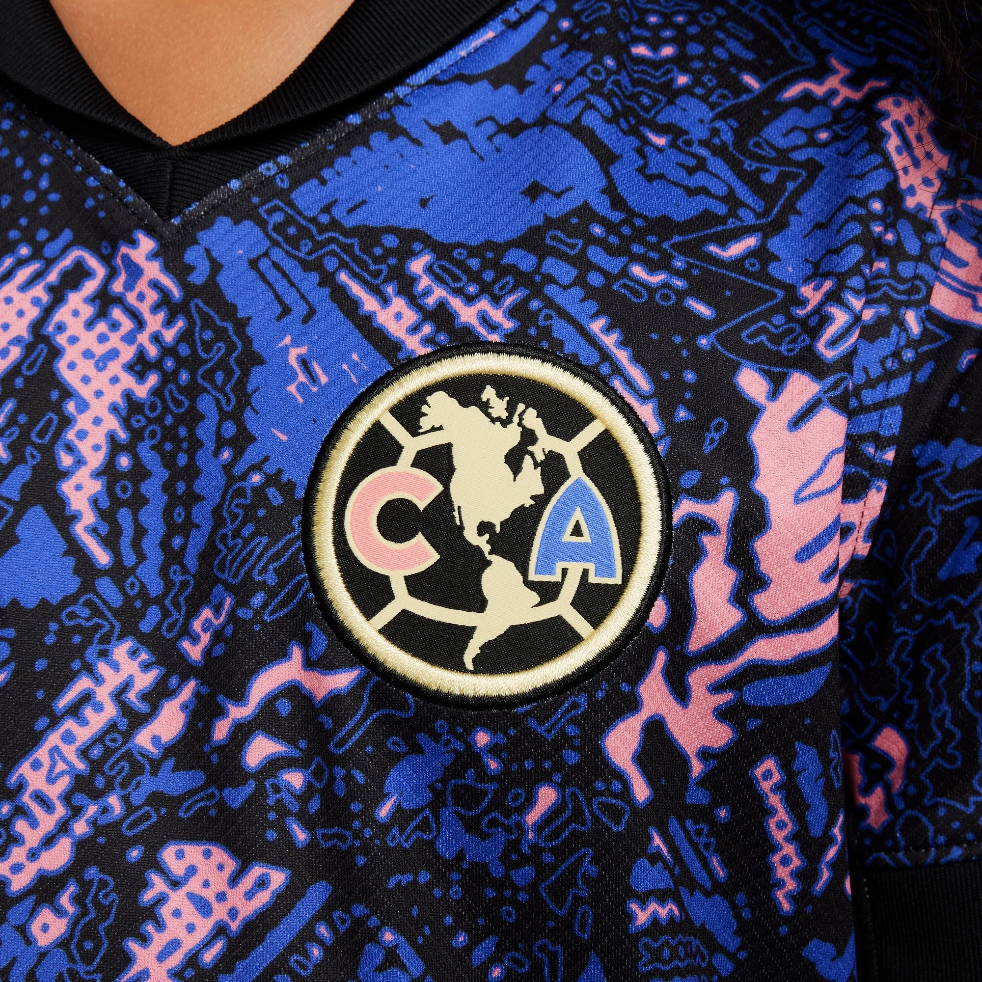 Nike Club America 2024/25 Stadium Third Big Kids' Dri-FIT Soccer Replica Jersey - FQ4525-434-NIKE by Nike | Available at Niky's Sports