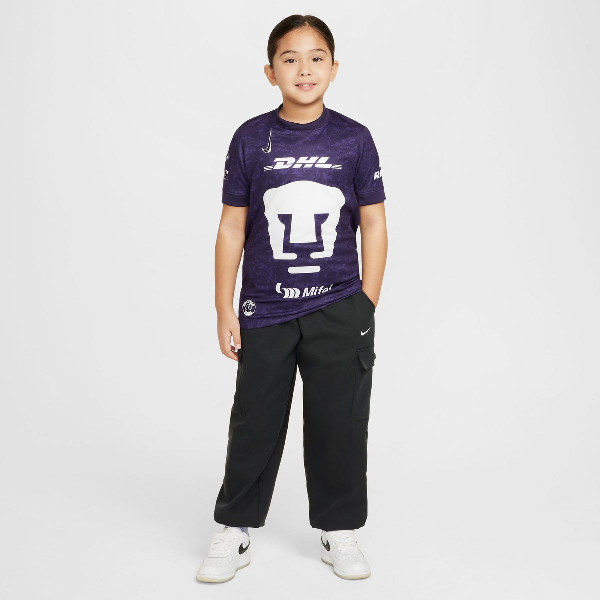 Nike Pumas UNAM 2024/25 Stadium Third Big Kids' Dri-FIT Soccer Replica Jersey - FQ4526-525-NIKE by Nike | Available at Niky's Sports