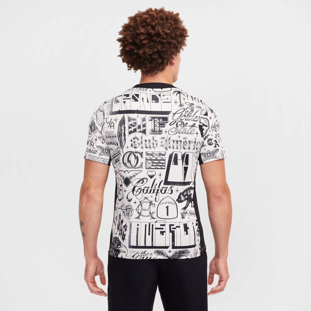 Nike Club America Academy Pro SE Men's Dri-FIT Soccer Pre-Match Short-Sleeve Top - FQ4612-104-NIKE by Nike | Available at Niky's Sports