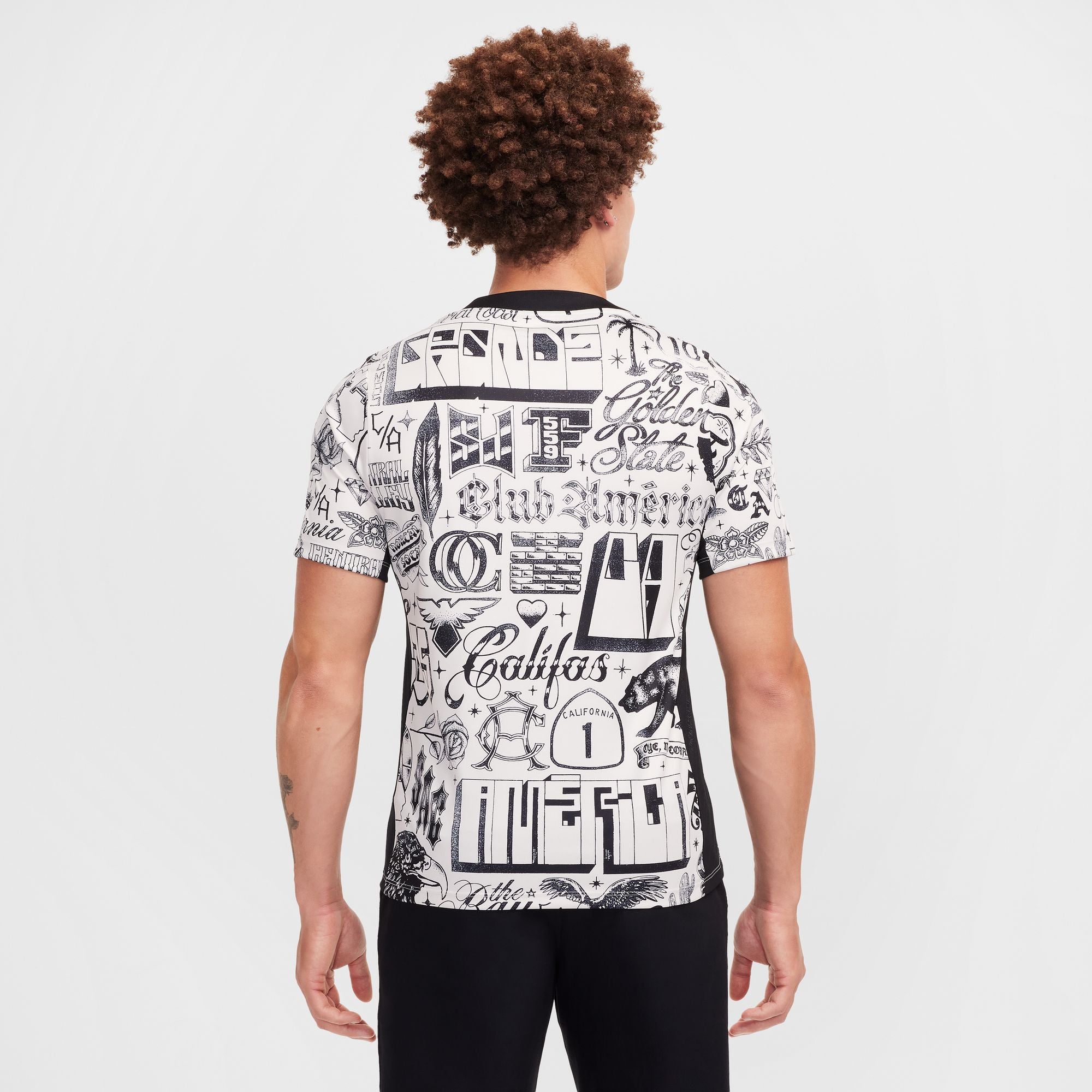 Nike Club America Academy Pro SE Men's Dri-FIT Soccer Pre-Match Short-Sleeve Top - FQ4612-104-NIKE by Nike | Available at Niky's Sports