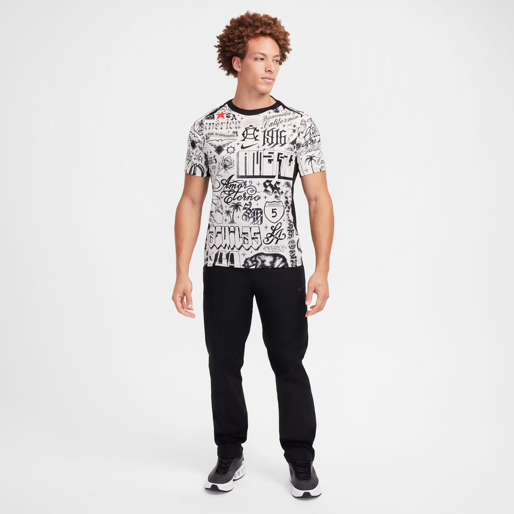 Nike Club America Academy Pro SE Men's Dri-FIT Soccer Pre-Match Short-Sleeve Top - FQ4612-104-NIKE by Nike | Available at Niky's Sports