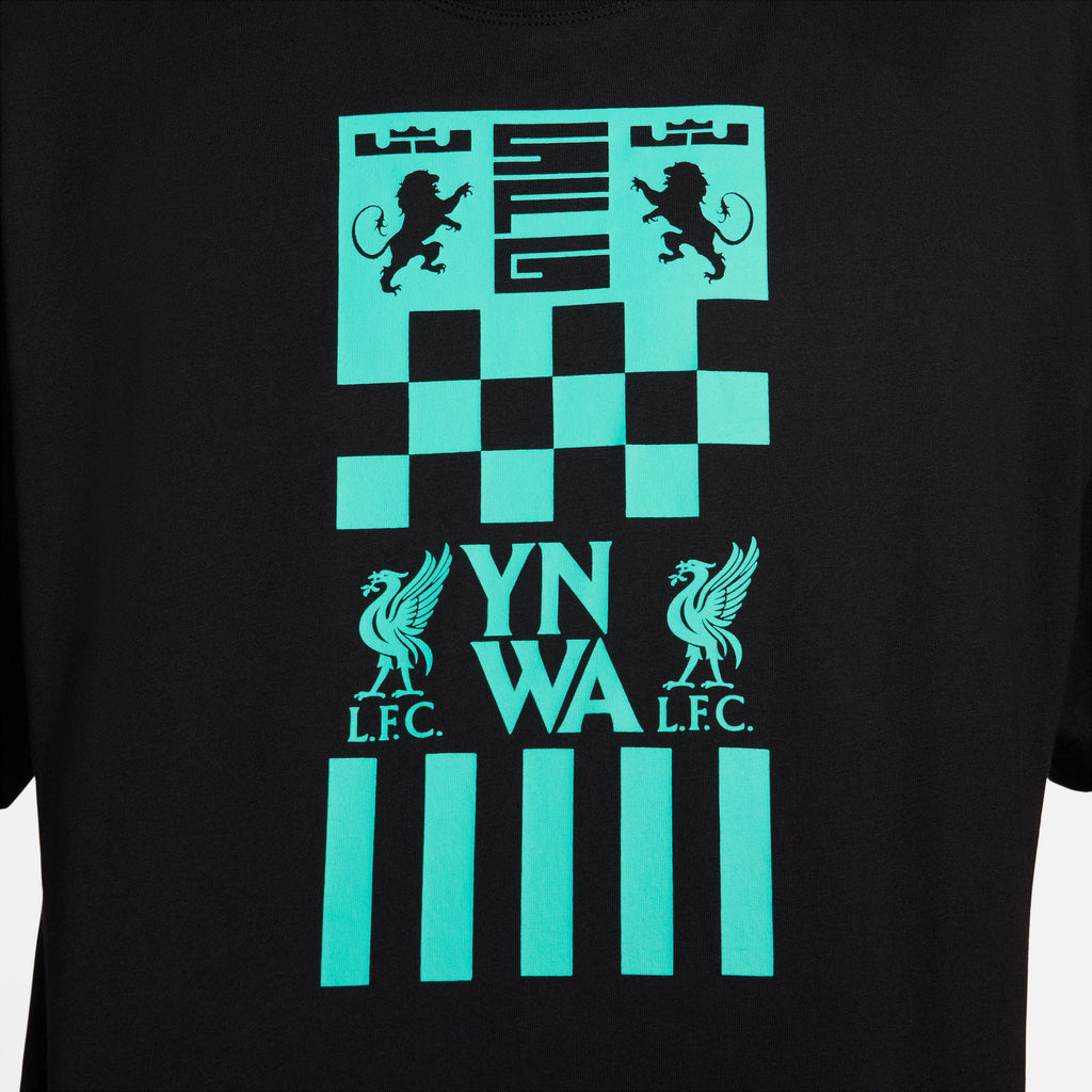 Nike LeBron x Liverpool FC Women's Soccer T-Shirt - FQ6569-010-NIKE by Nike | Available at Niky's Sports