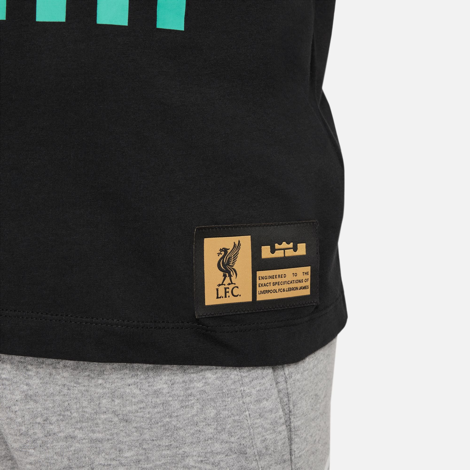 Nike LeBron x Liverpool FC Big Kids' Soccer T-Shirt - FQ6578-010-NIKE by Nike | Available at Niky's Sports