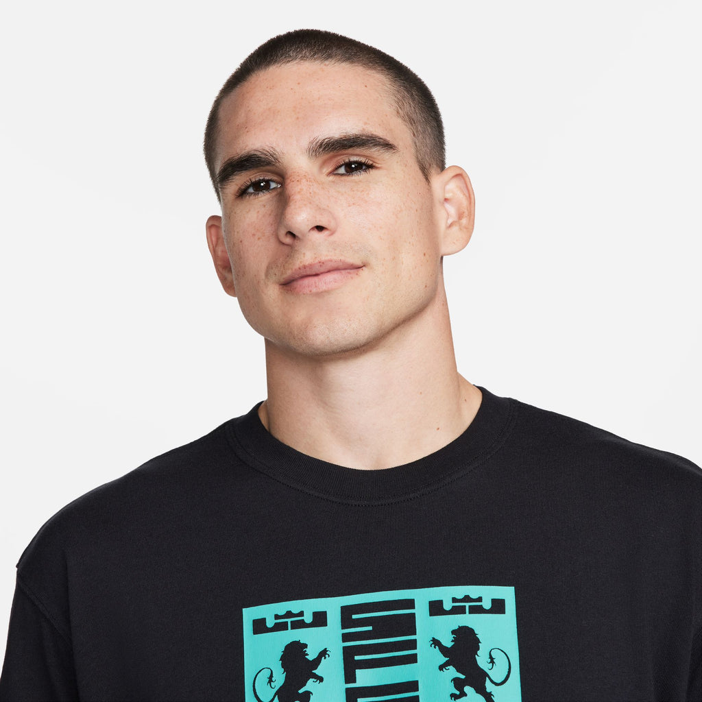 Nike LeBron x Liverpool FC Men's Max90 Soccer T-Shirt - FQ6585-010-NIKE by Nike | Available at Niky's Sports