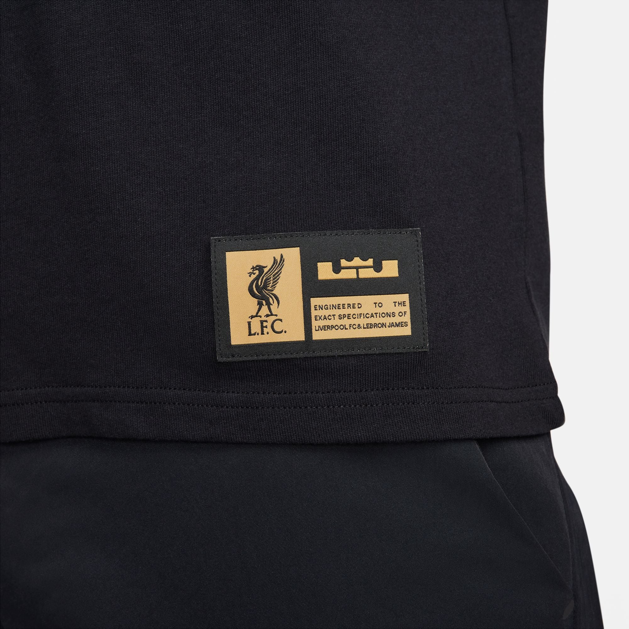 Nike LeBron x Liverpool FC Men's Max90 Soccer T-Shirt - FQ6585-010-NIKE by Nike | Available at Niky's Sports