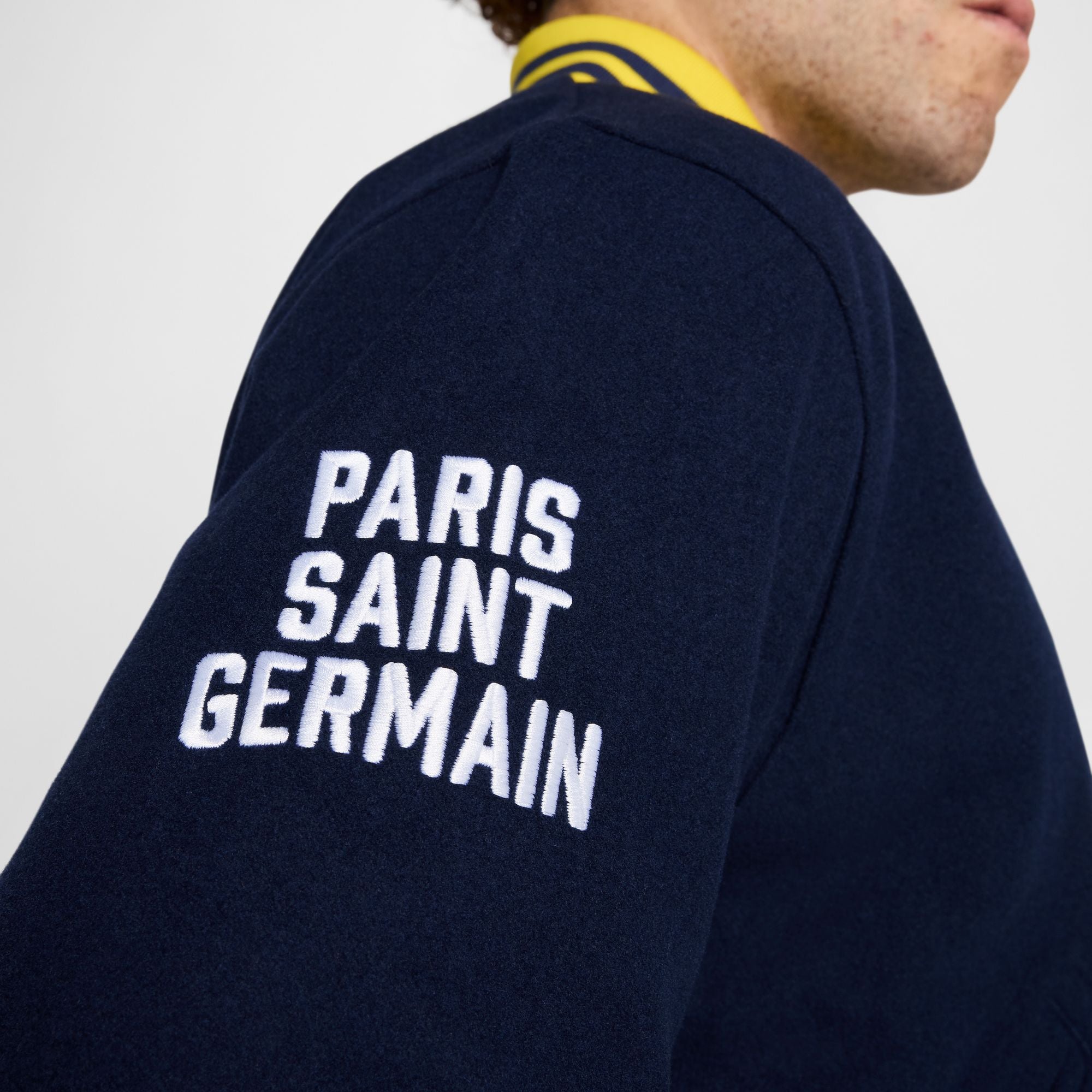 Nike Paris Saint-Germain Authentics Men's Soccer Varsity Jacket - FQ7803-410-NIKE by Nike | Available at Niky's Sports