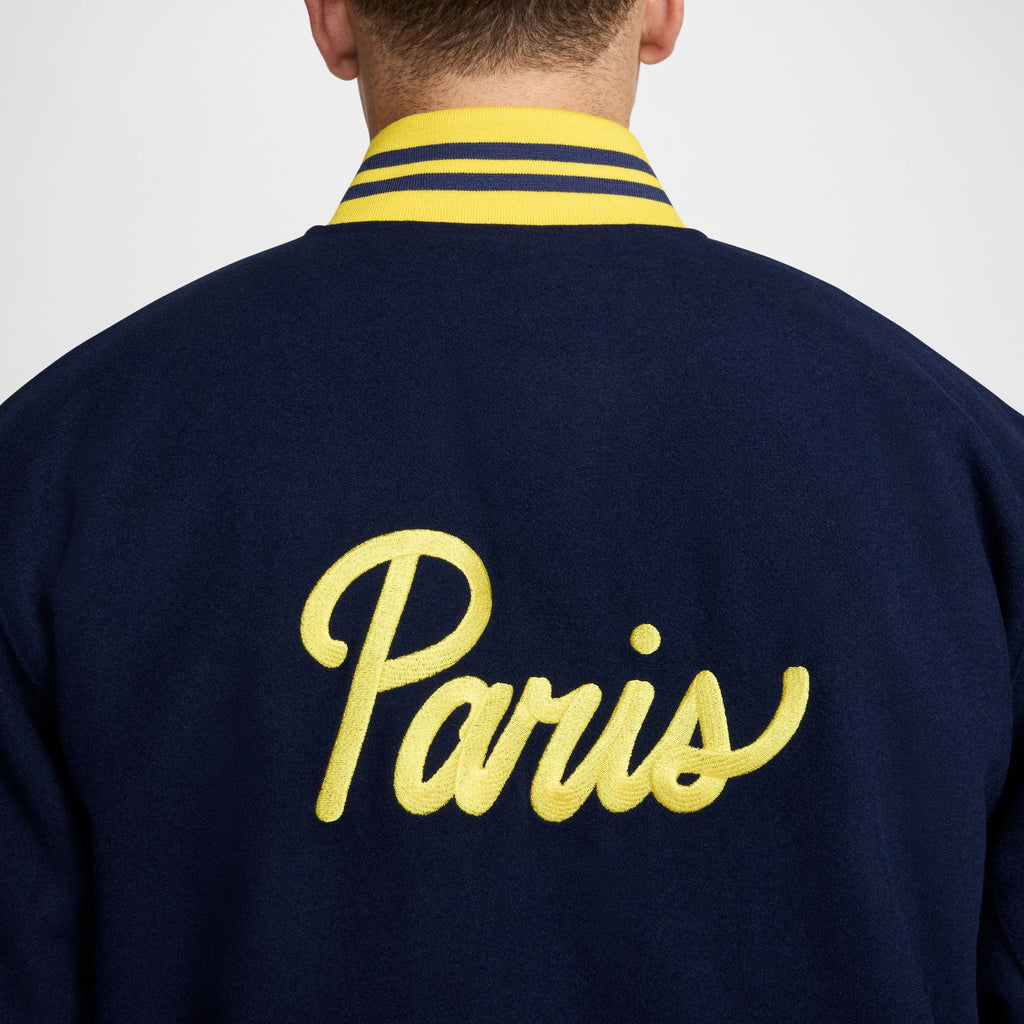 Nike Paris Saint-Germain Authentics Men's Soccer Varsity Jacket - FQ7803-410-NIKE by Nike | Available at Niky's Sports