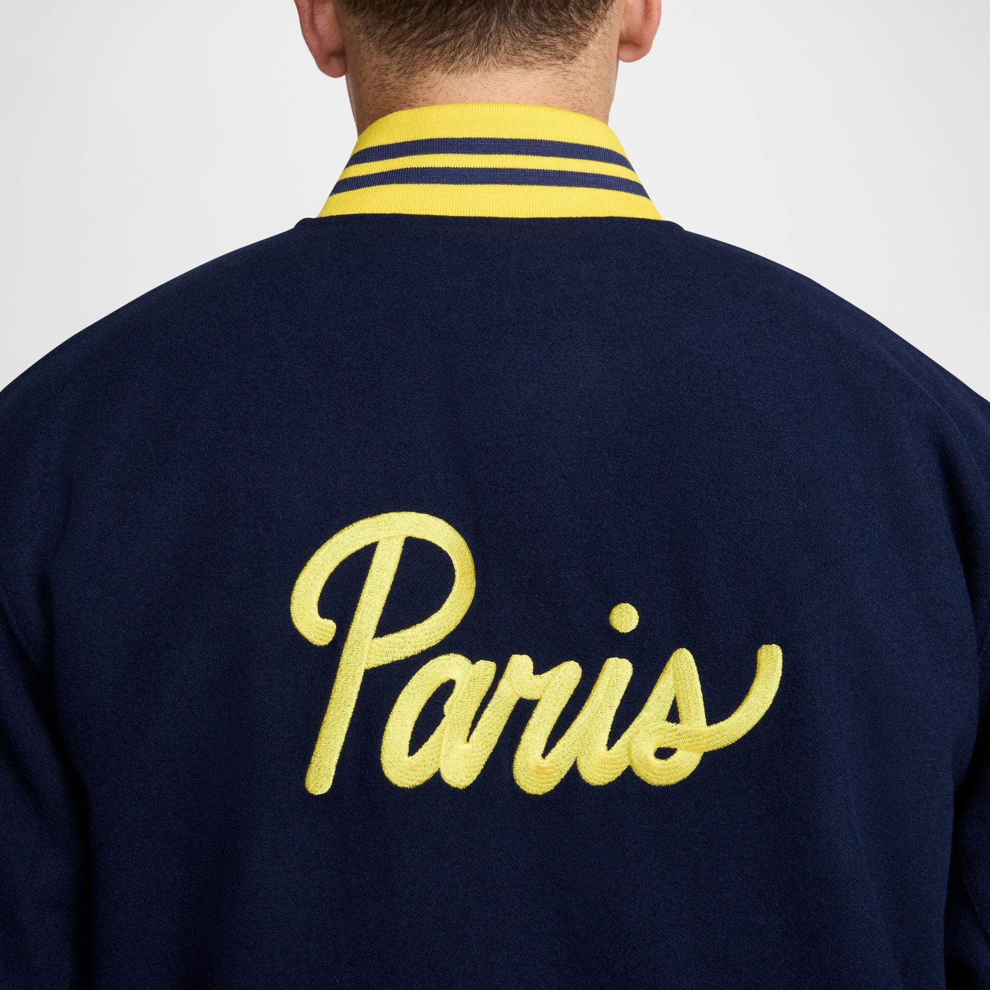 Nike Paris Saint-Germain Authentics Men's Soccer Varsity Jacket - FQ7803-410-NIKE by Nike | Available at Niky's Sports
