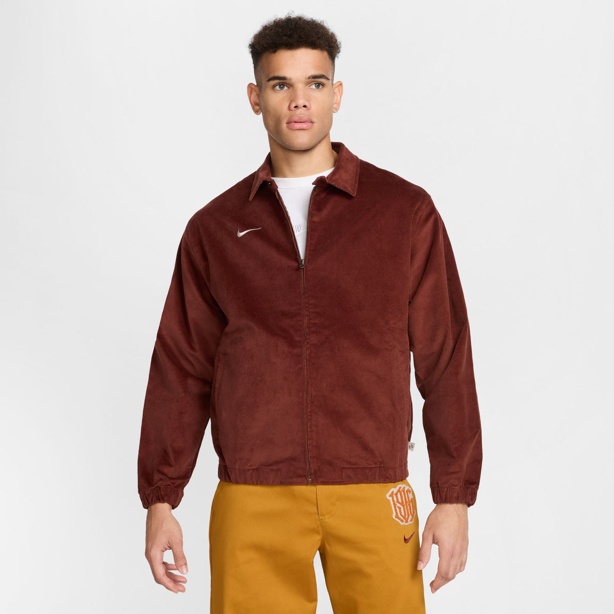 Nike Club America Men&#39;s Life Soccer Harrington Jacket - FQ7823-217-NIKE by Nike | Available at Niky&#39;s Sports