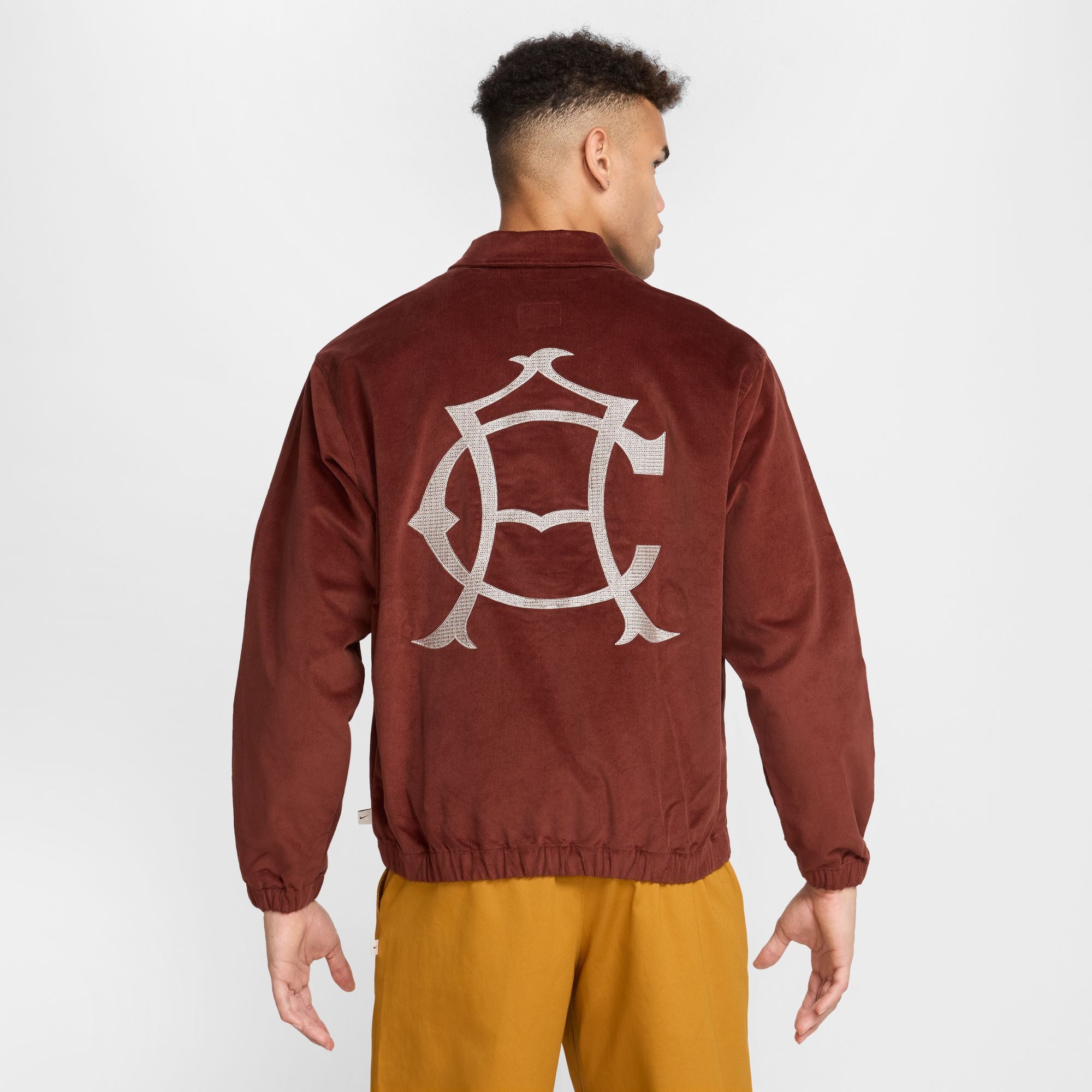 Nike Club America Men's Life Soccer Harrington Jacket - FQ7823-217-NIKE by Nike | Available at Niky's Sports
