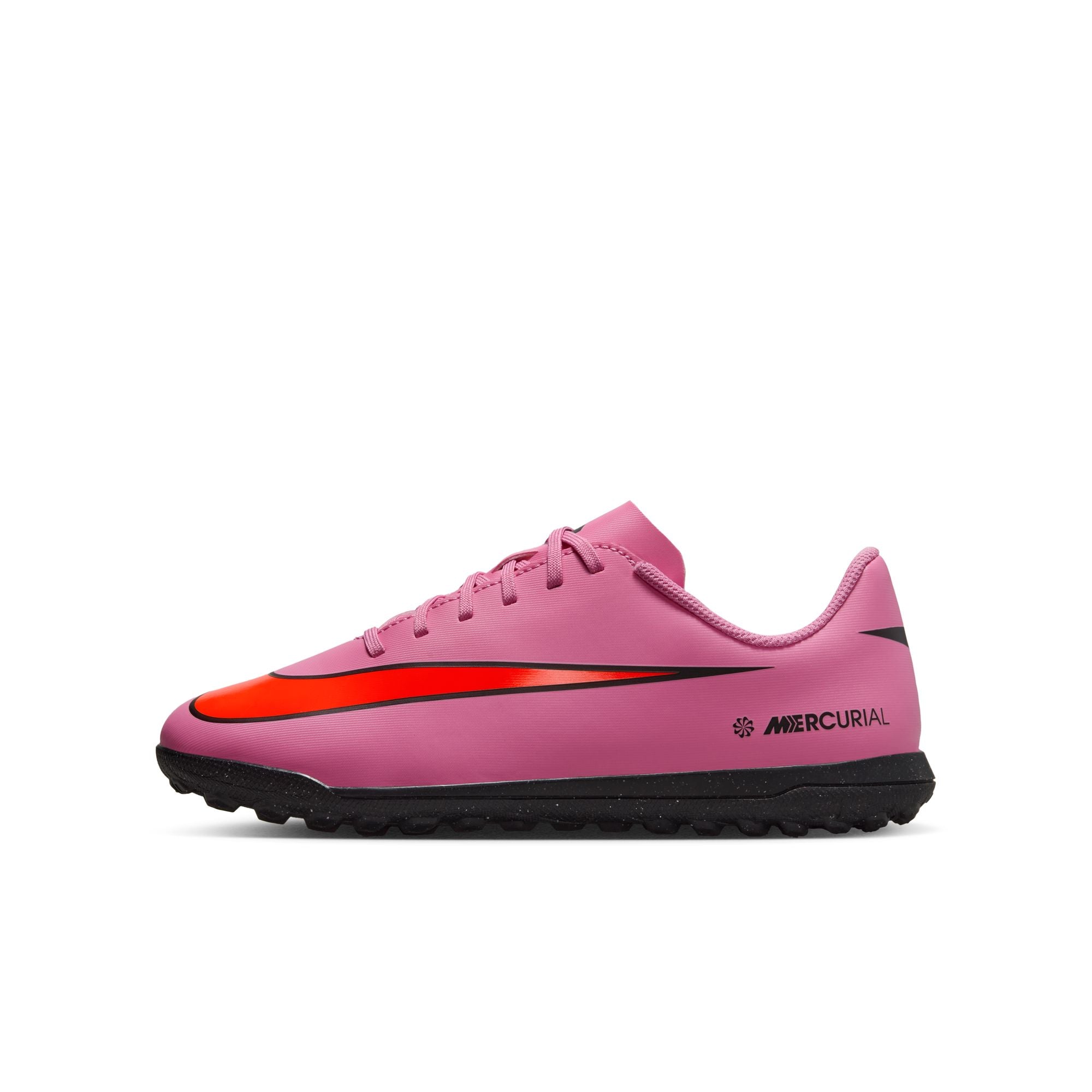 Nike Jr. Mercurial Vapor 16 Club Little/Big Kids' Turf Low-Top Soccer Shoes - FQ8287-600-NIKE by Nike | Available at Niky's Sports
