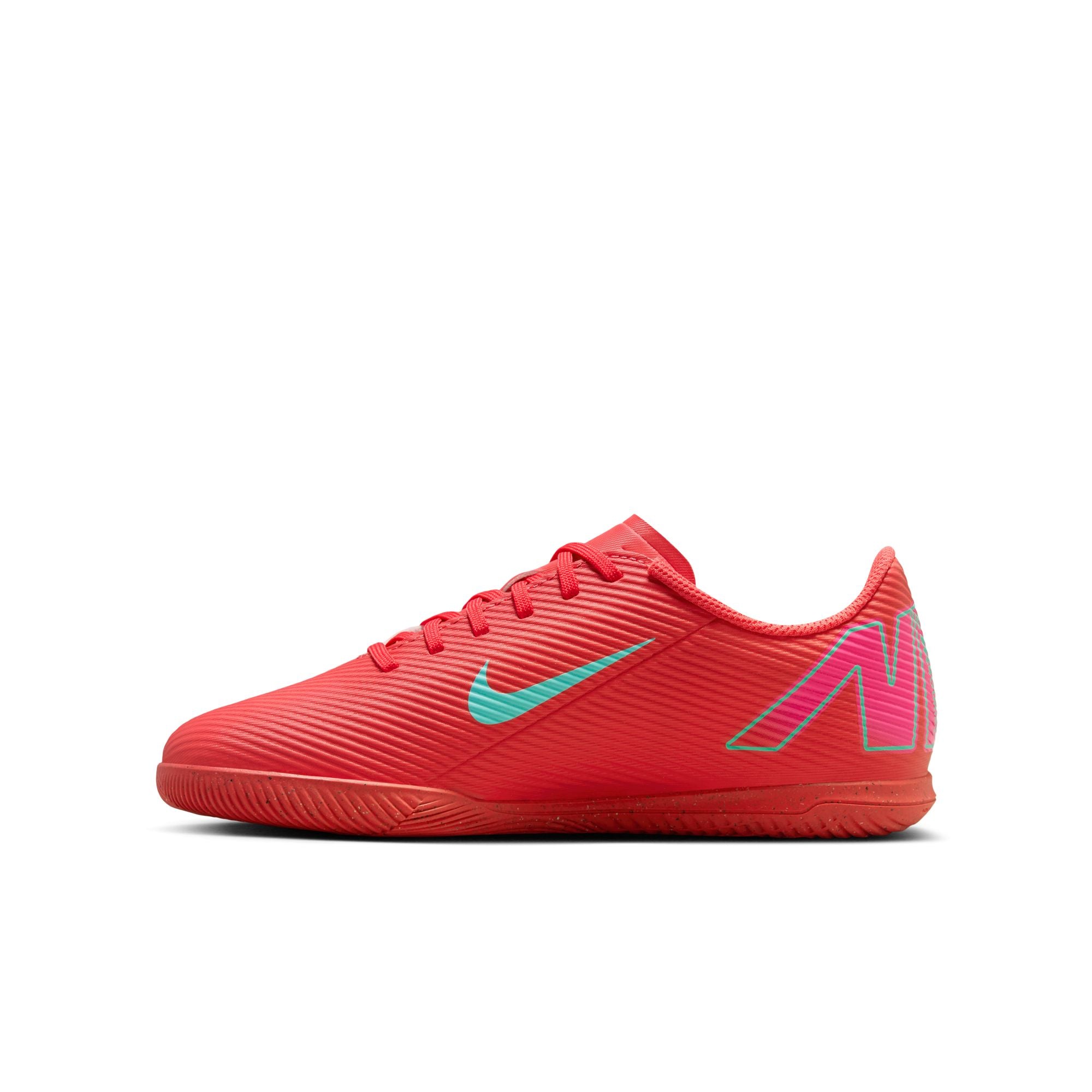 Nike Jr. Mercurial Vapor 16 Club Little/Big Kids' IC Low-Top Soccer Shoes - FQ8289-800-NIKE by Nike | Available at Niky's Sports