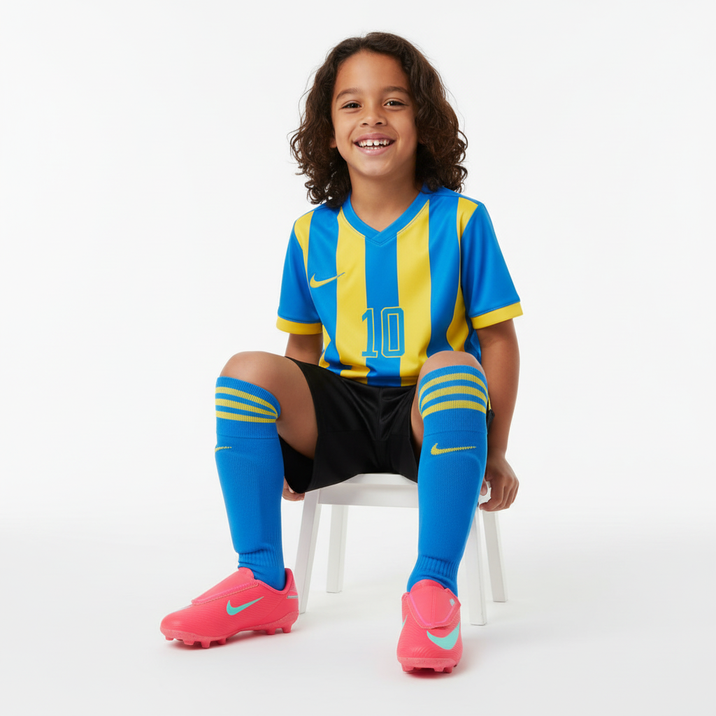 Nike Jr. Mercurial Vapor 16 Club Little Kids' MG Low-Top Soccer Cleats - FQ8290-800-NIKE by Nike | Available at Niky's Sports